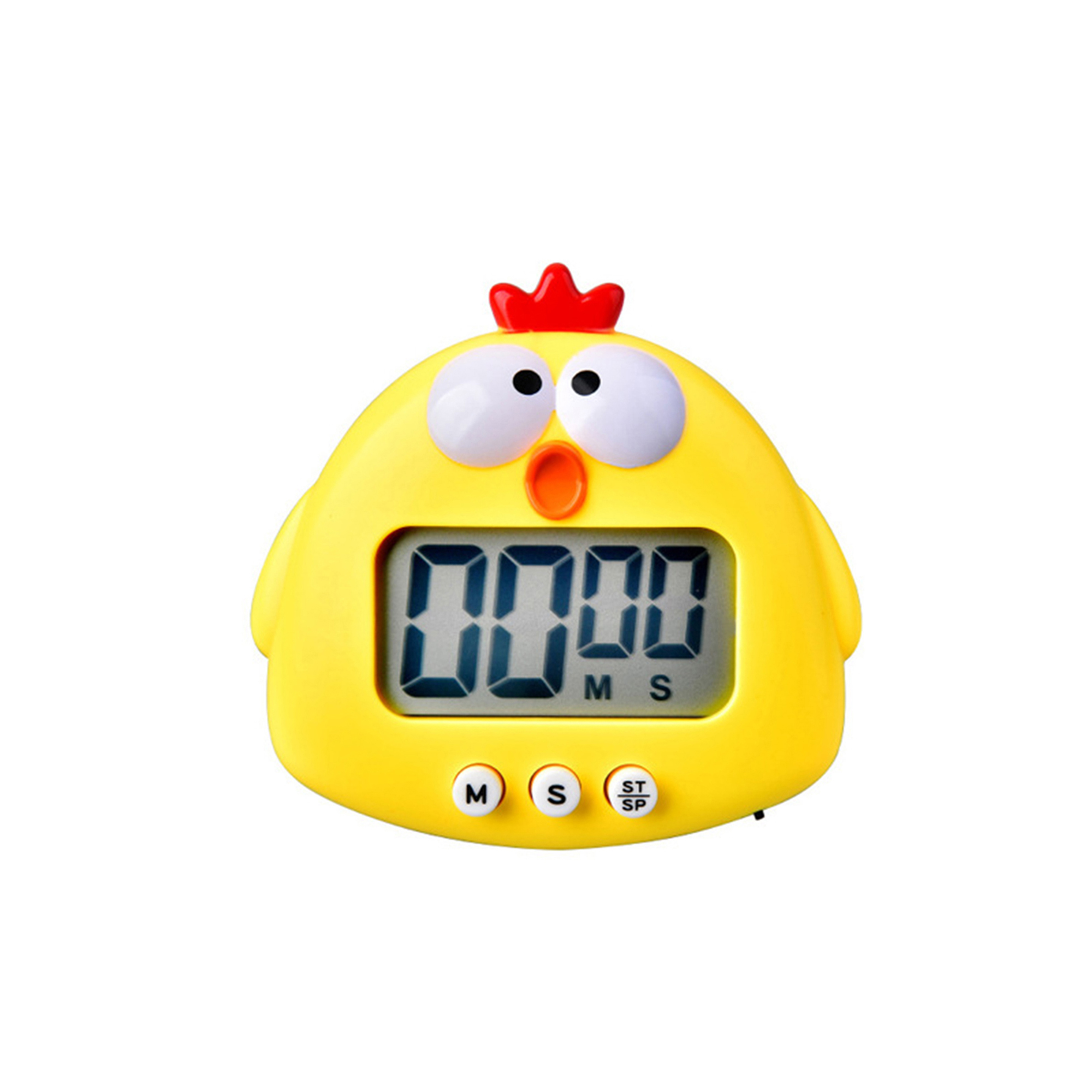 hirigin Kitchen Timer, Cute Cartoon Animal Countdown Timer, LCD Large