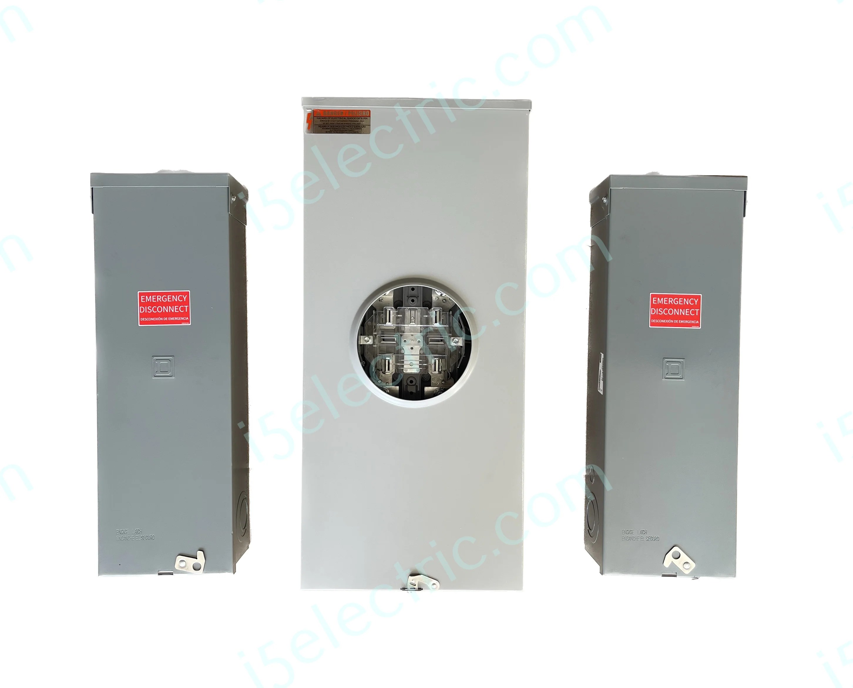 400 / 320 Amp Meter Base / Socket Bundled w/ 2 200A Main Breakers / Di