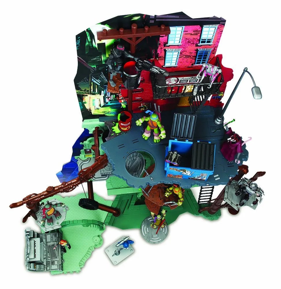 TORTUES NINJA Le Repaire Giochi Preziosi Cdiscount Jeux