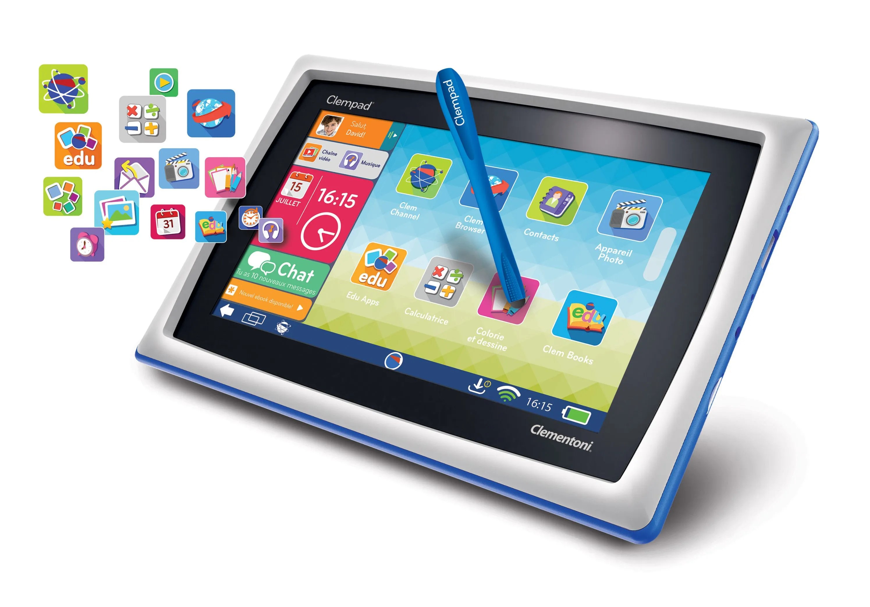 CLEMENTONI Tablette Tactile Enfant 7" Clempad Achat