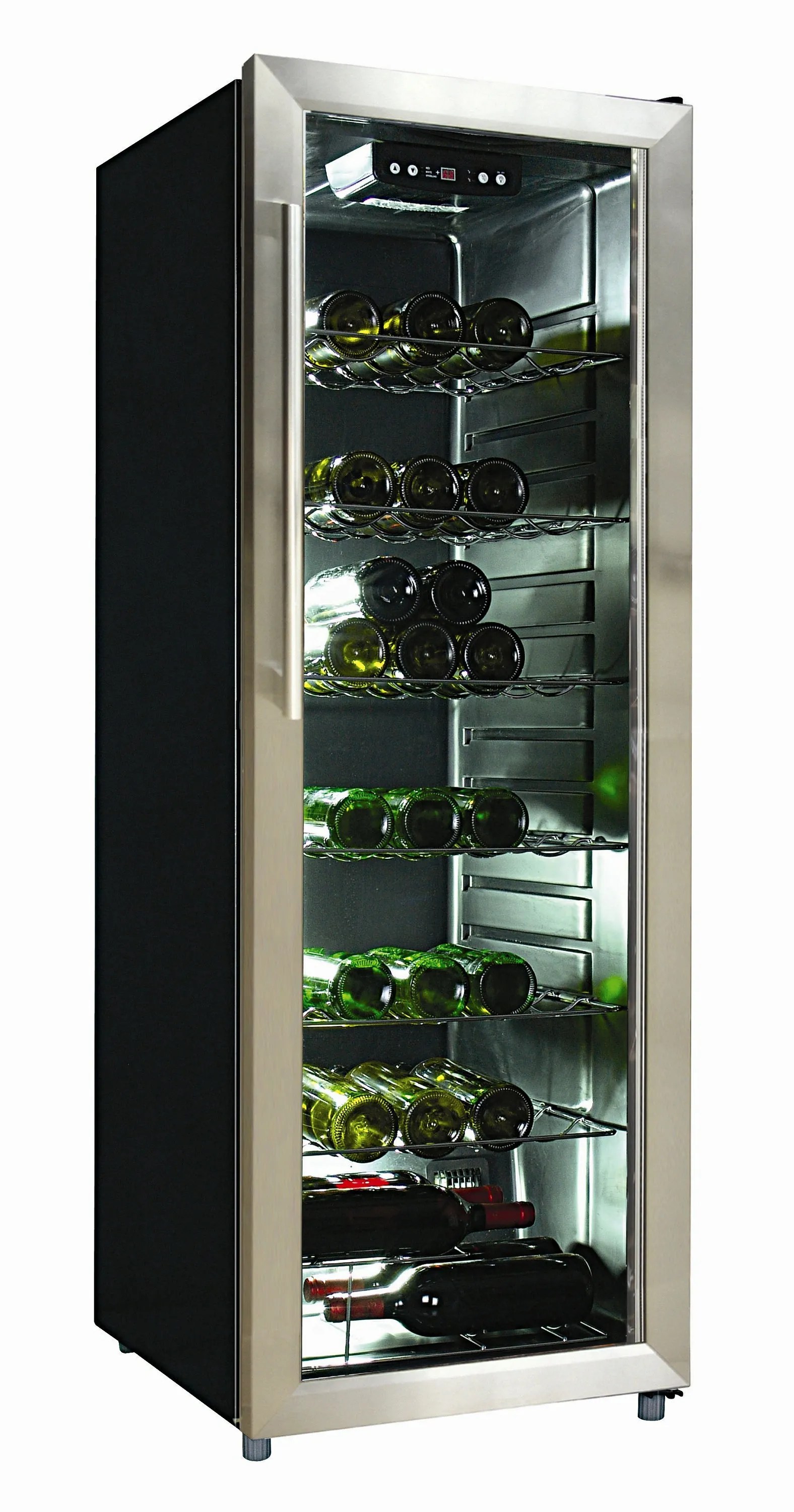 Continental Edison CWC119IX Cave à vin de service 119 bouteilles