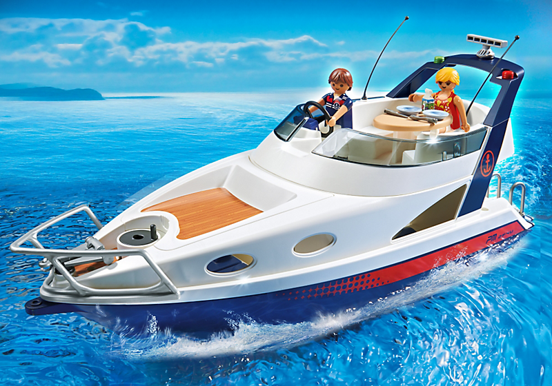 PLAYMOBIL 5205 Yacht de Luxe avec 2 personnages Achat / Vente univers