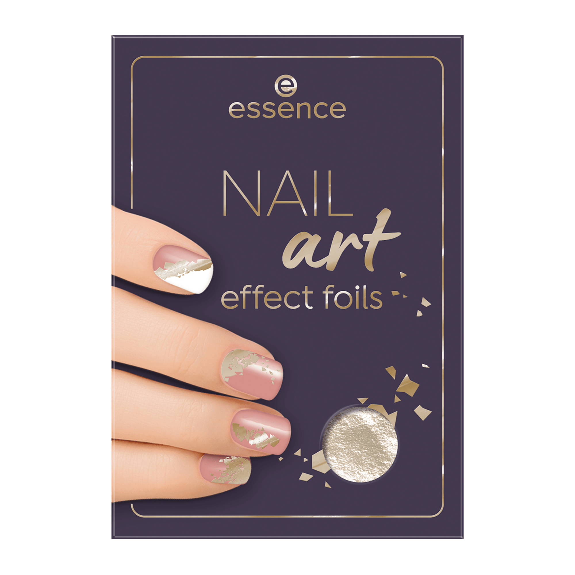 Buy essence NAIL art effect foils Golden Galaxy online