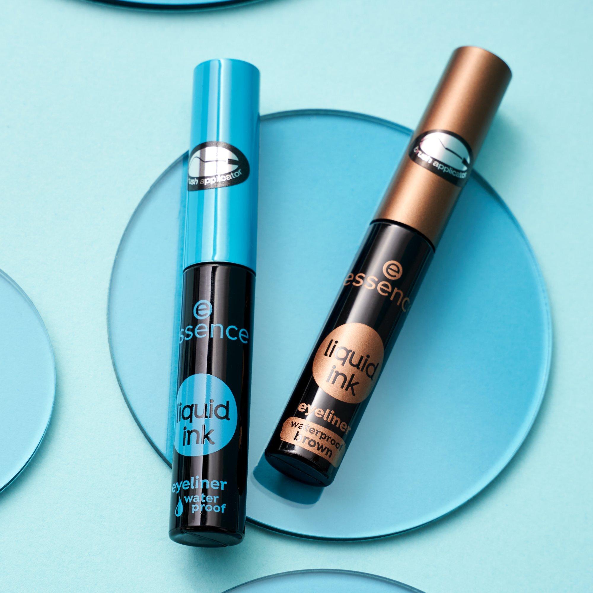 essence liquid ink eyeliner waterproof brown Ash brown online entdecken