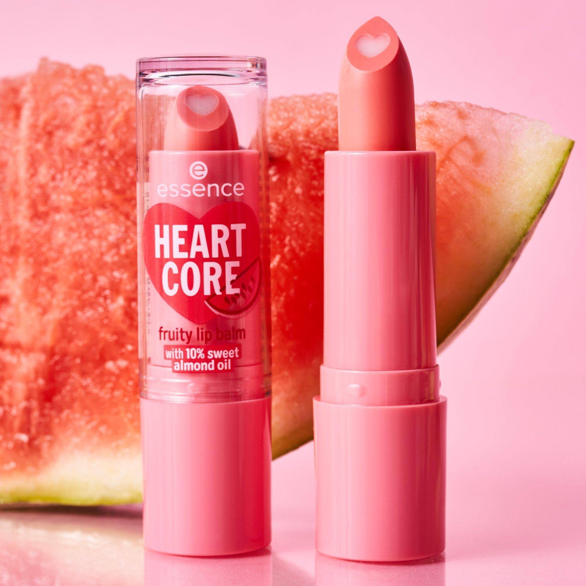 essence HEART CORE fruity lip balm Wild Watermelon online entdecken