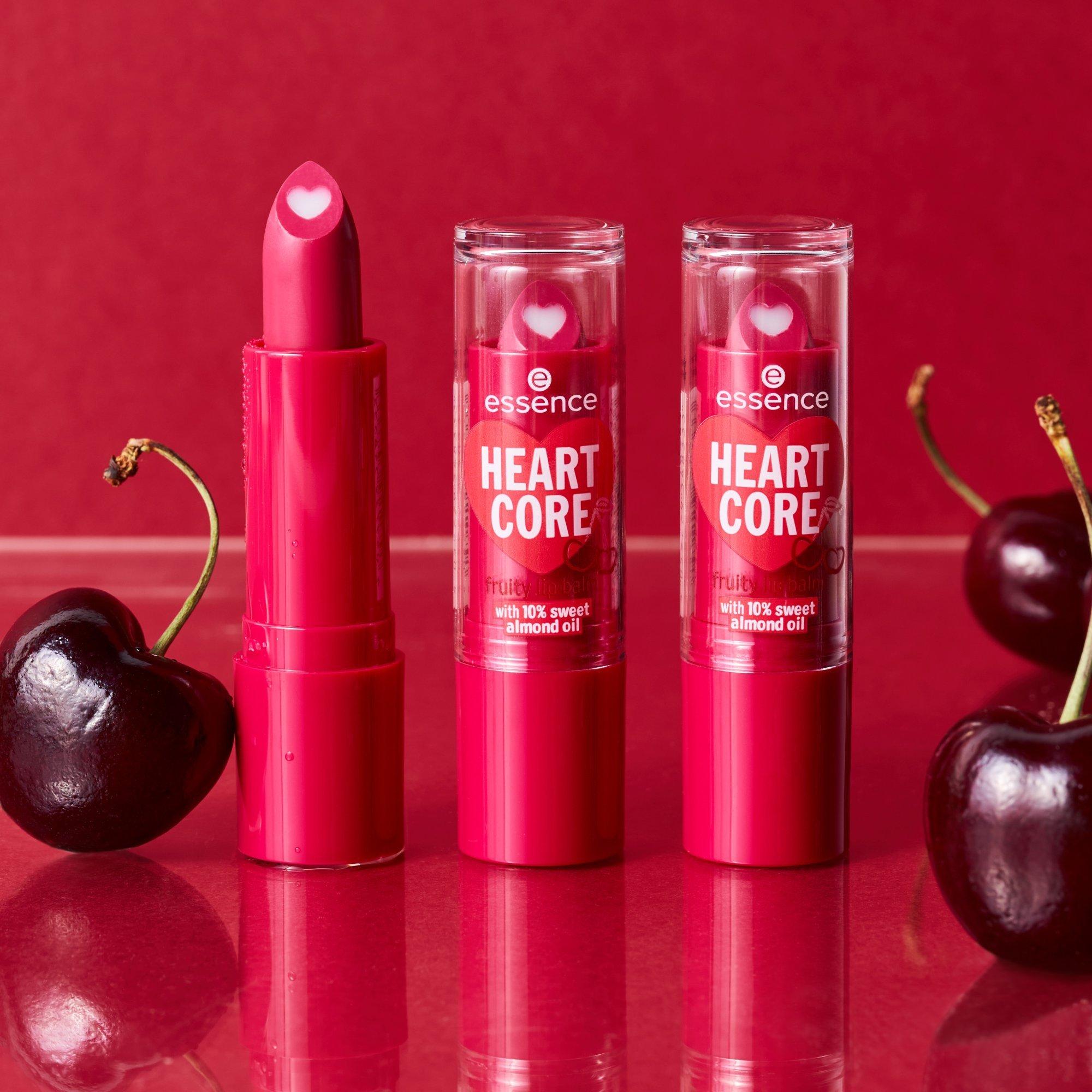 essence HEART CORE fruity lip balm Crazy Cherry online entdecken
