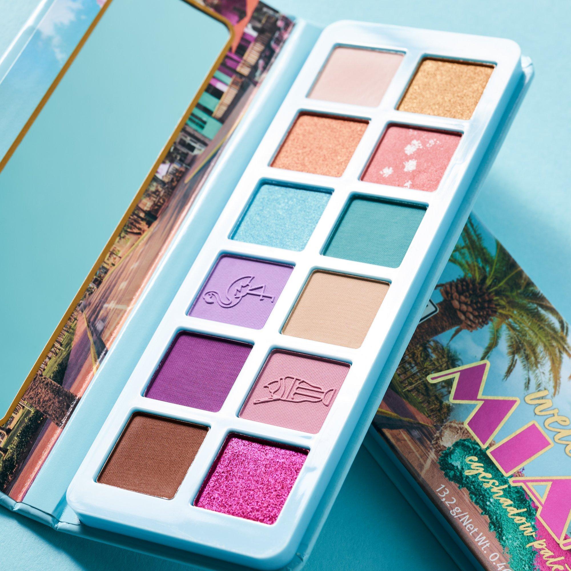 Essence To Miami Eyeshadow Palette Palette Of 12 Eyeshadows
