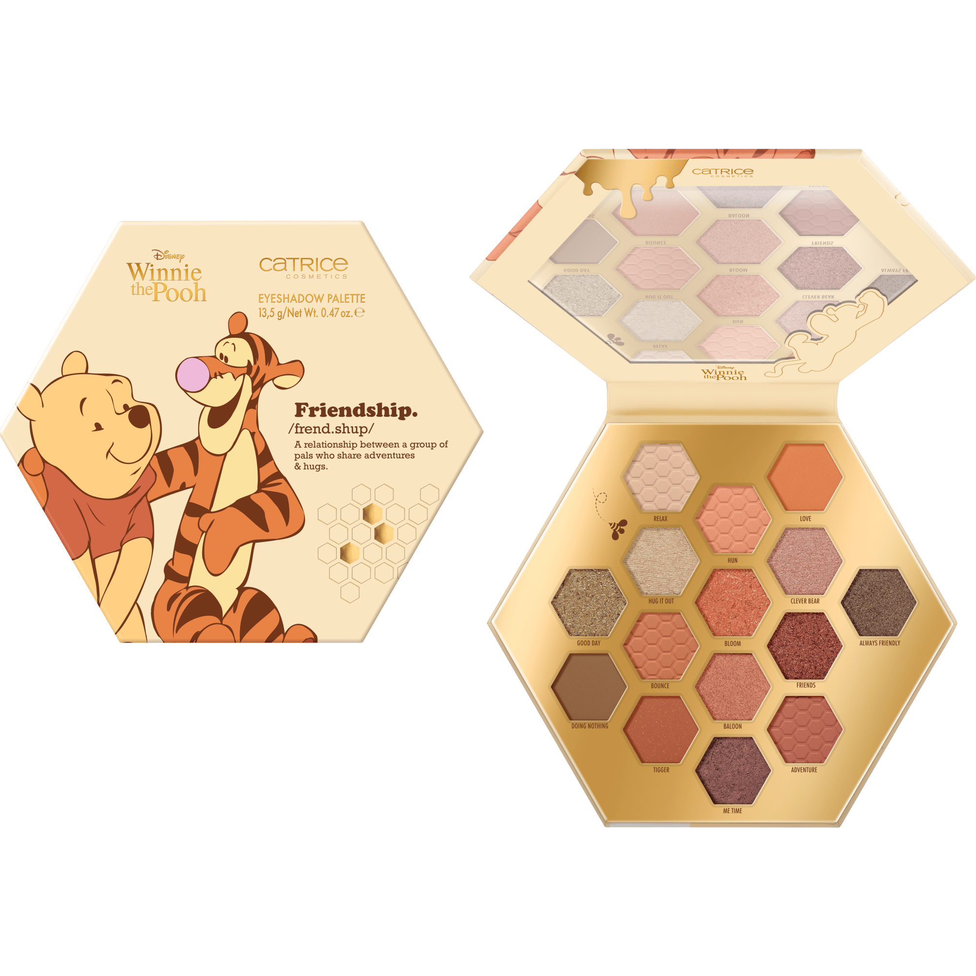 Koop CATRICE Disney Winnie the Pooh Eyeshadow Palette It's a Good Day