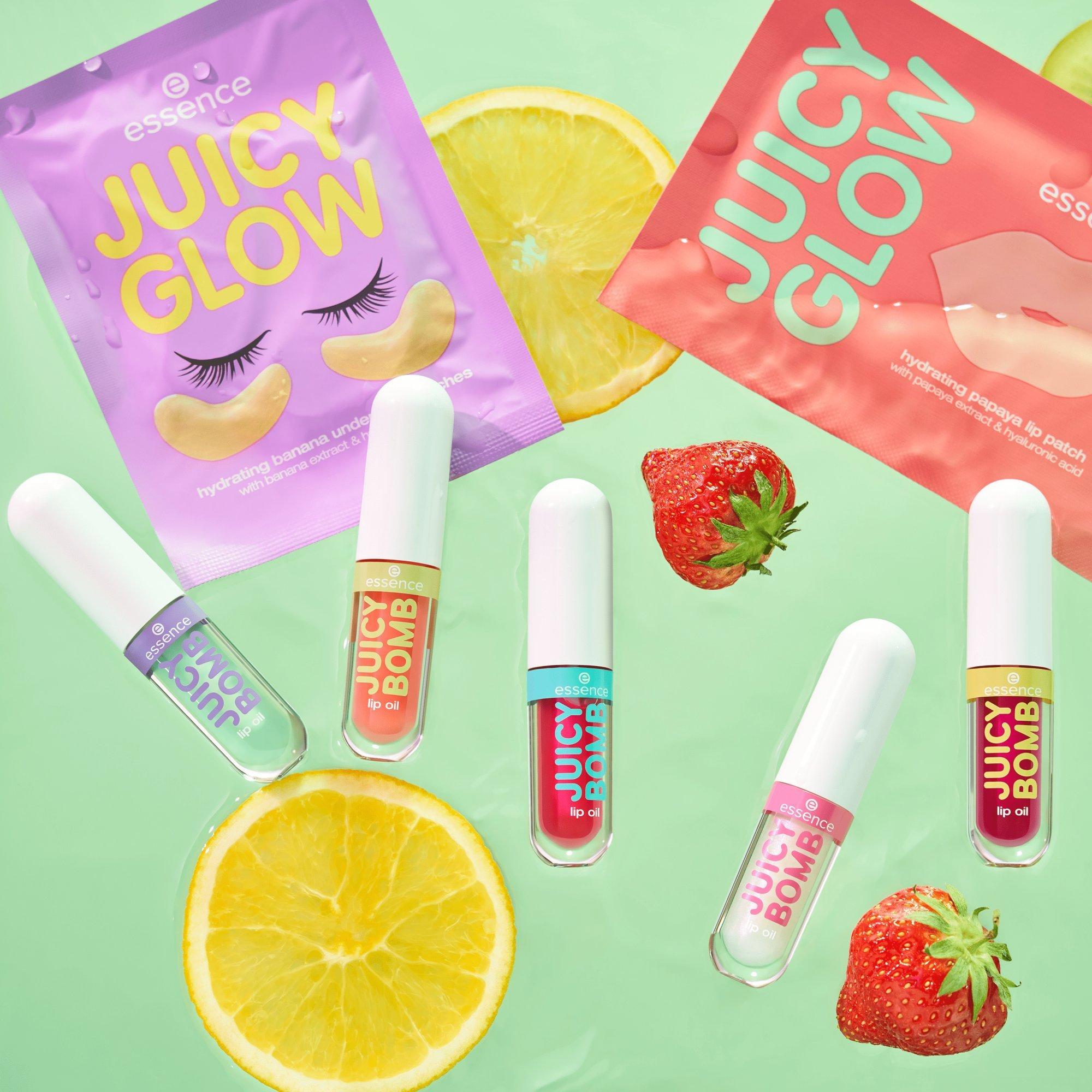 essence JUICY GLOW JUICY BOMB lip oil Mint Magic online entdecken