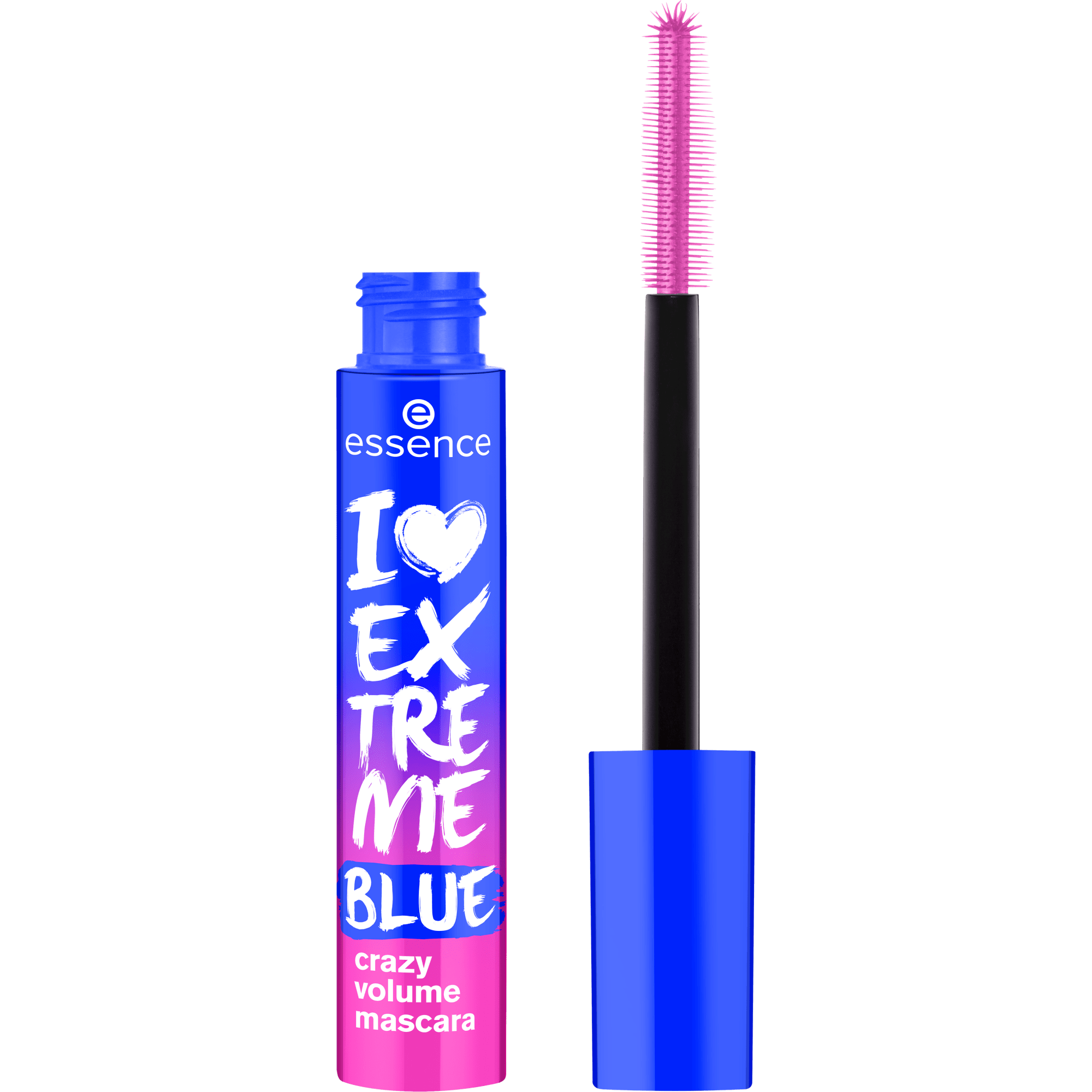 Acheter en ligne les produits essence I LOVE EXTREME BLUE crazy volume