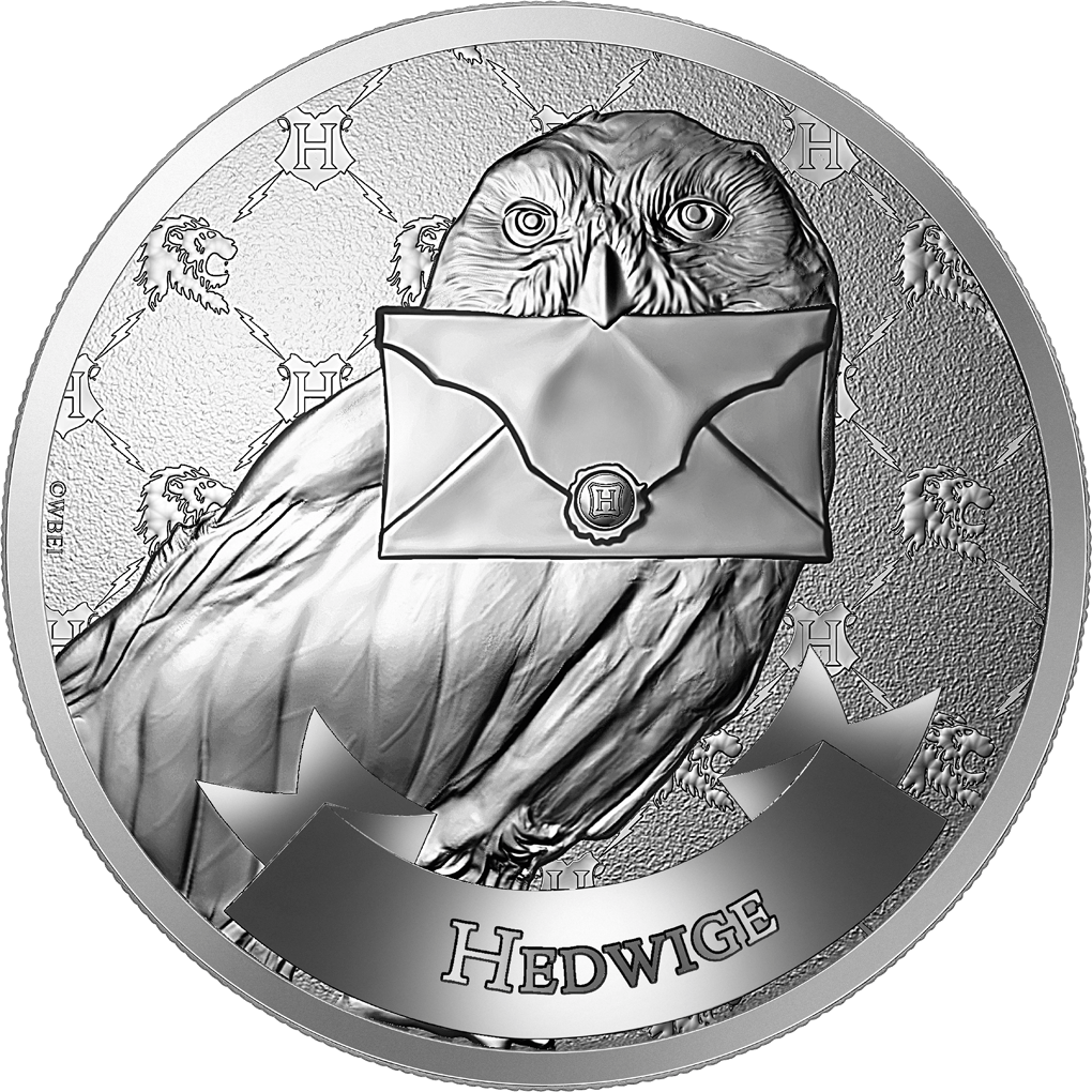 Frankreich 2021 Offizielle ÜberraschungsMedaille "Harry Potter" MDM