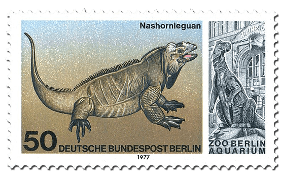 Briefmarken 25. Jahrestag Wiedereröffnung Aquarium Berliner Zoo borek.de