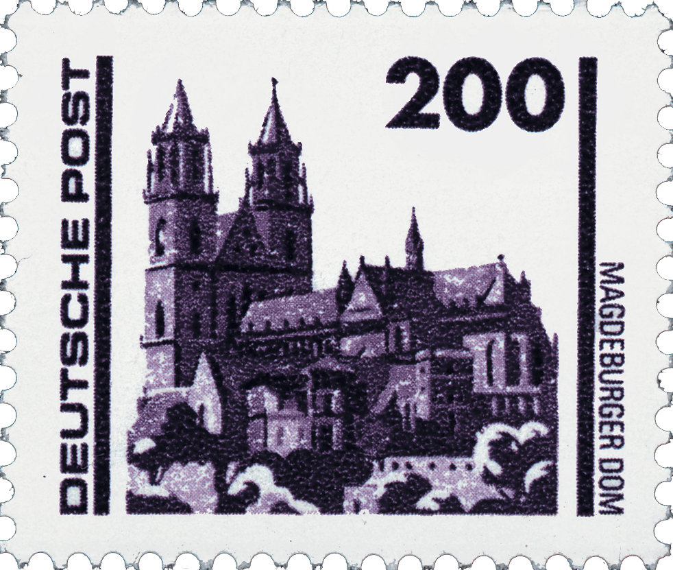 Die letzten Briefmarken der DDR ausgegeben in DMarkWährung! borek.de