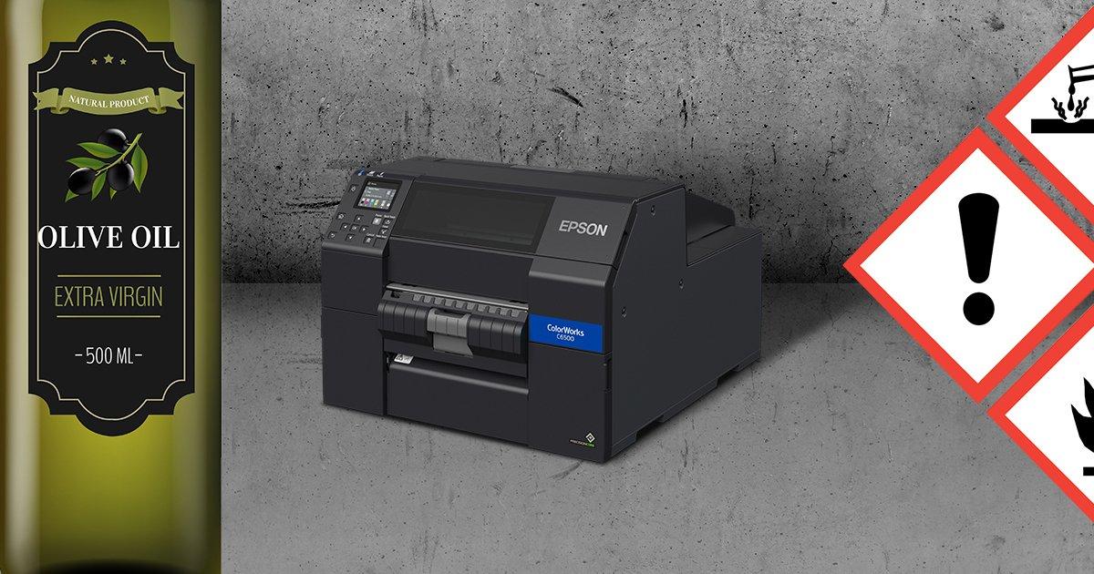 For Business Professional Graphics Colour Label Printer Epson