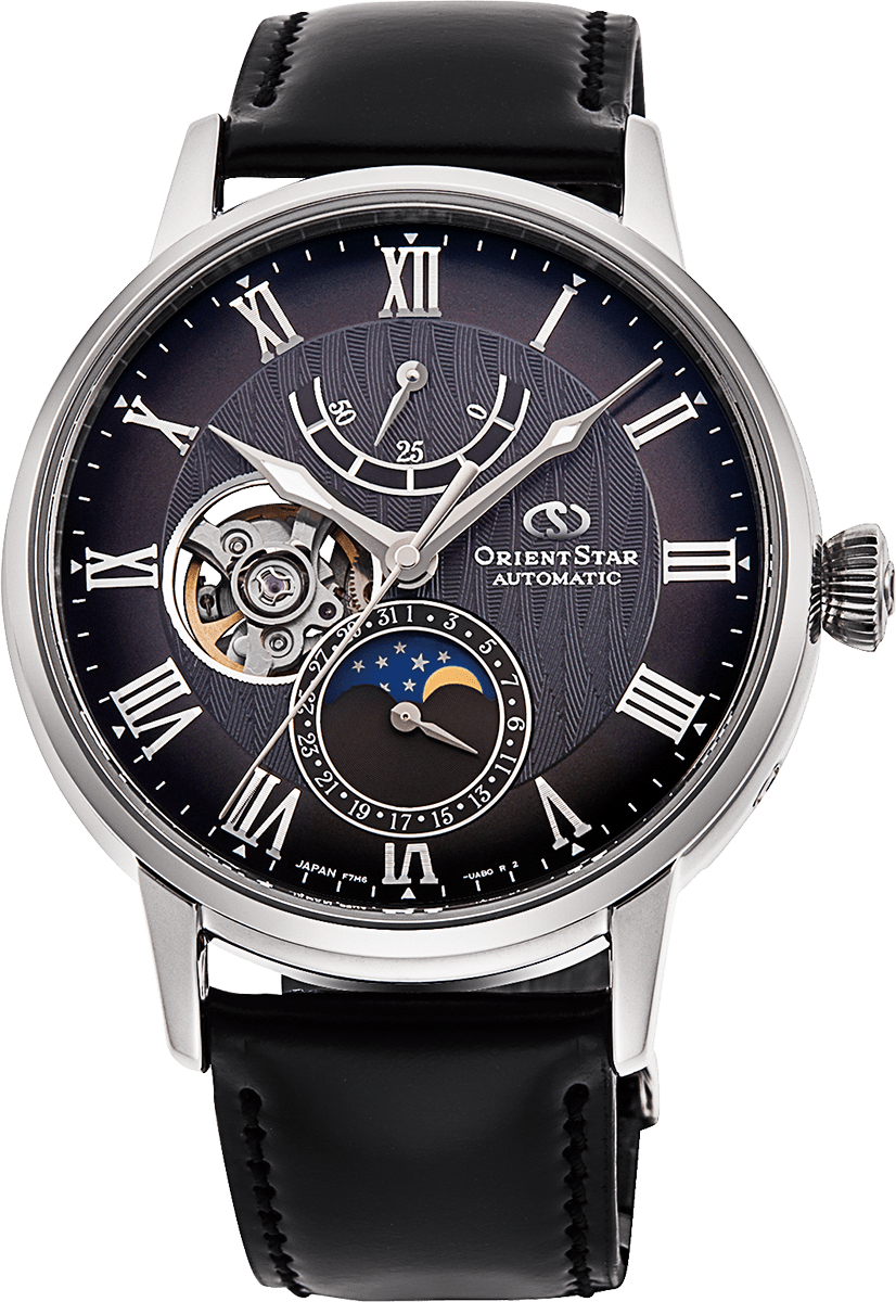 Orient Star Mechanical Moon Phase Dress Styles Orient Watches UK
