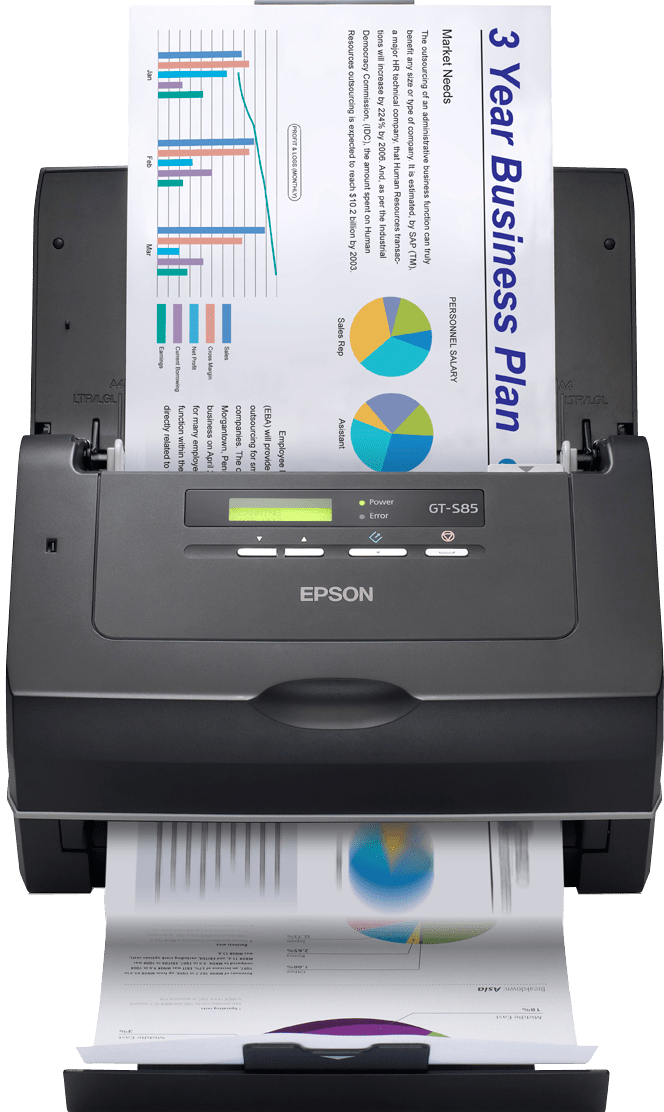 GTS85 Business Scanner Scanners Products Epson Europe