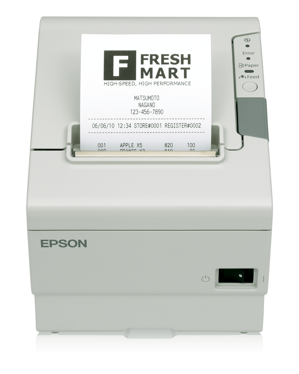 Epson TMT88V (044B1) Wifi, PS, White, UK PC POS Printers POS