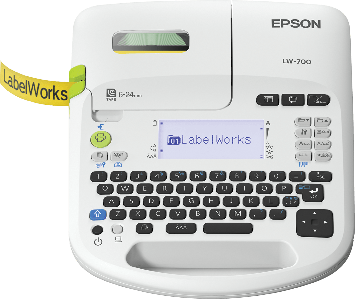 LabelWorks LW700 (QWERTY Continental AC Adapter) Both remote and PC