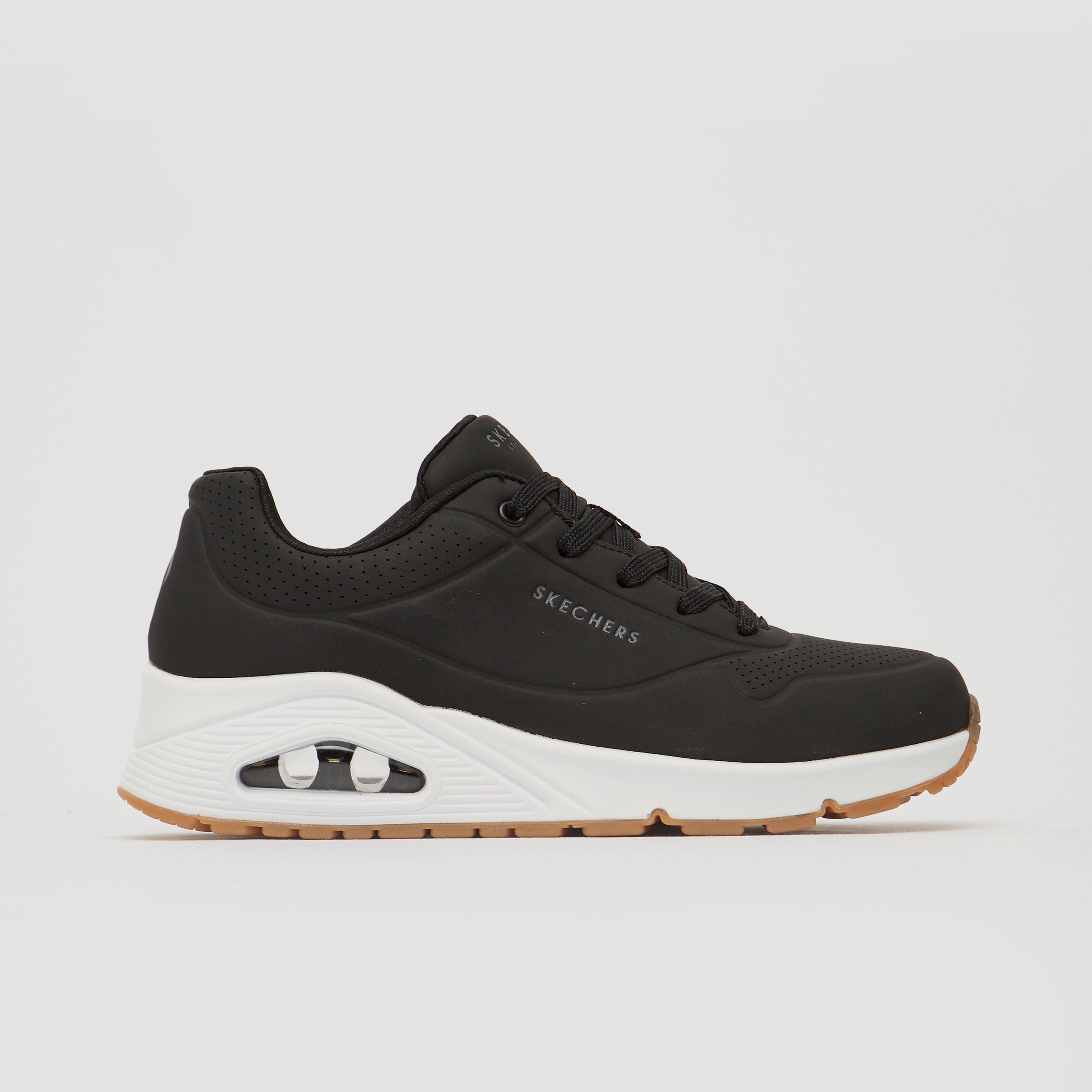 Skechers Uno Stand On Air Sneakers Zwart/Wit Dames