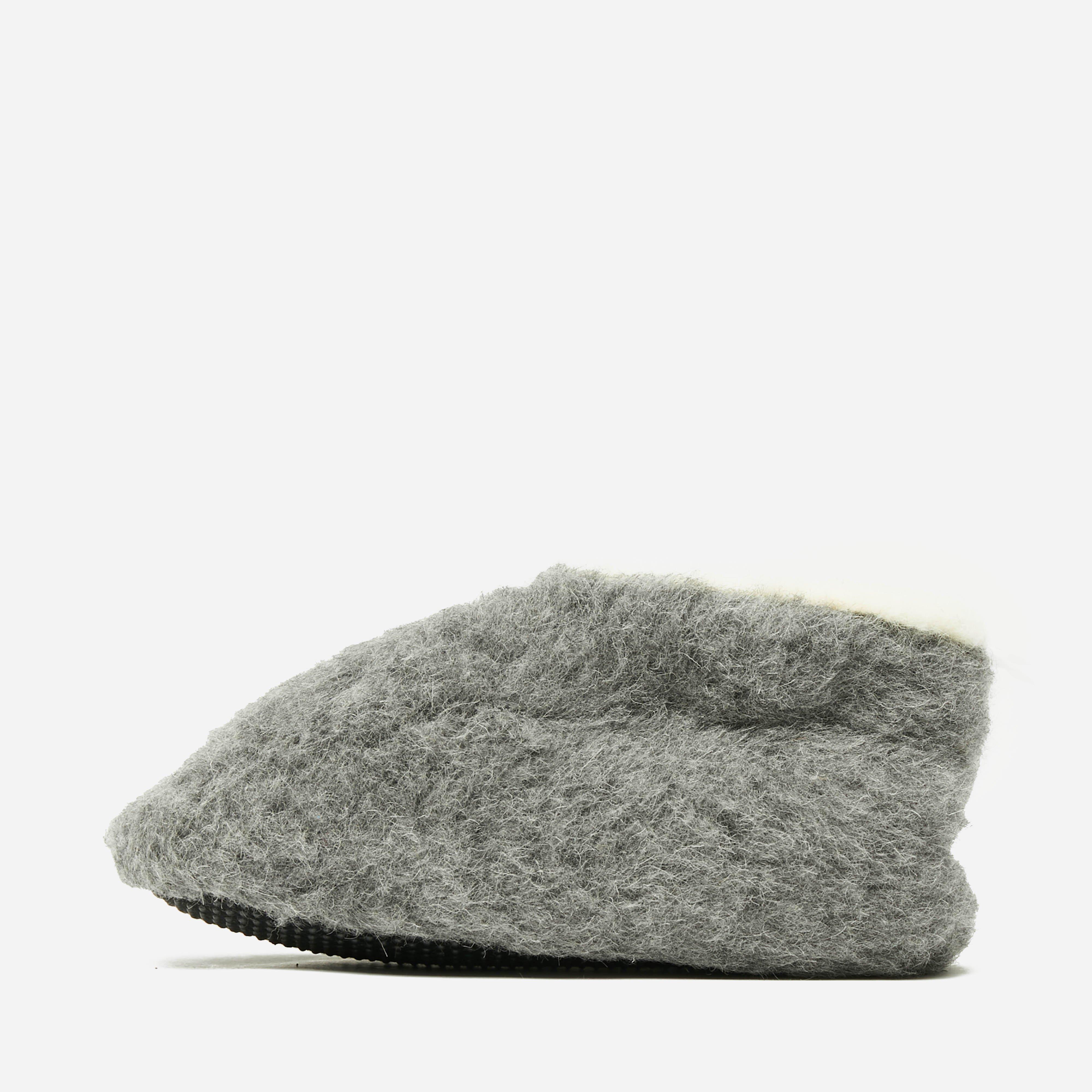 fårskinnsdynor Grey Yoko Wool Skipper Wool Slipper Boot | Hip