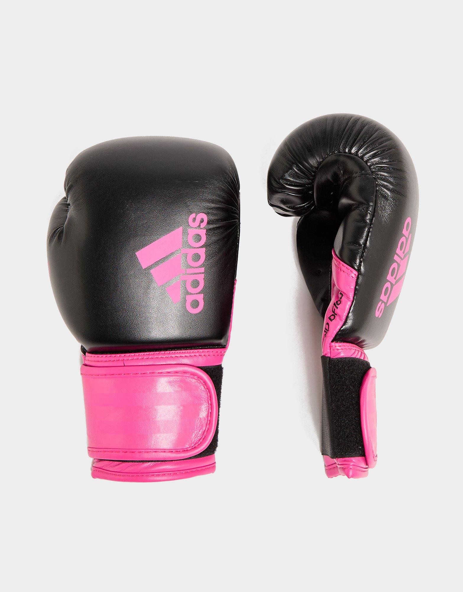 Black adidas Hybrid 100 Boxing Gloves JD Sports UK