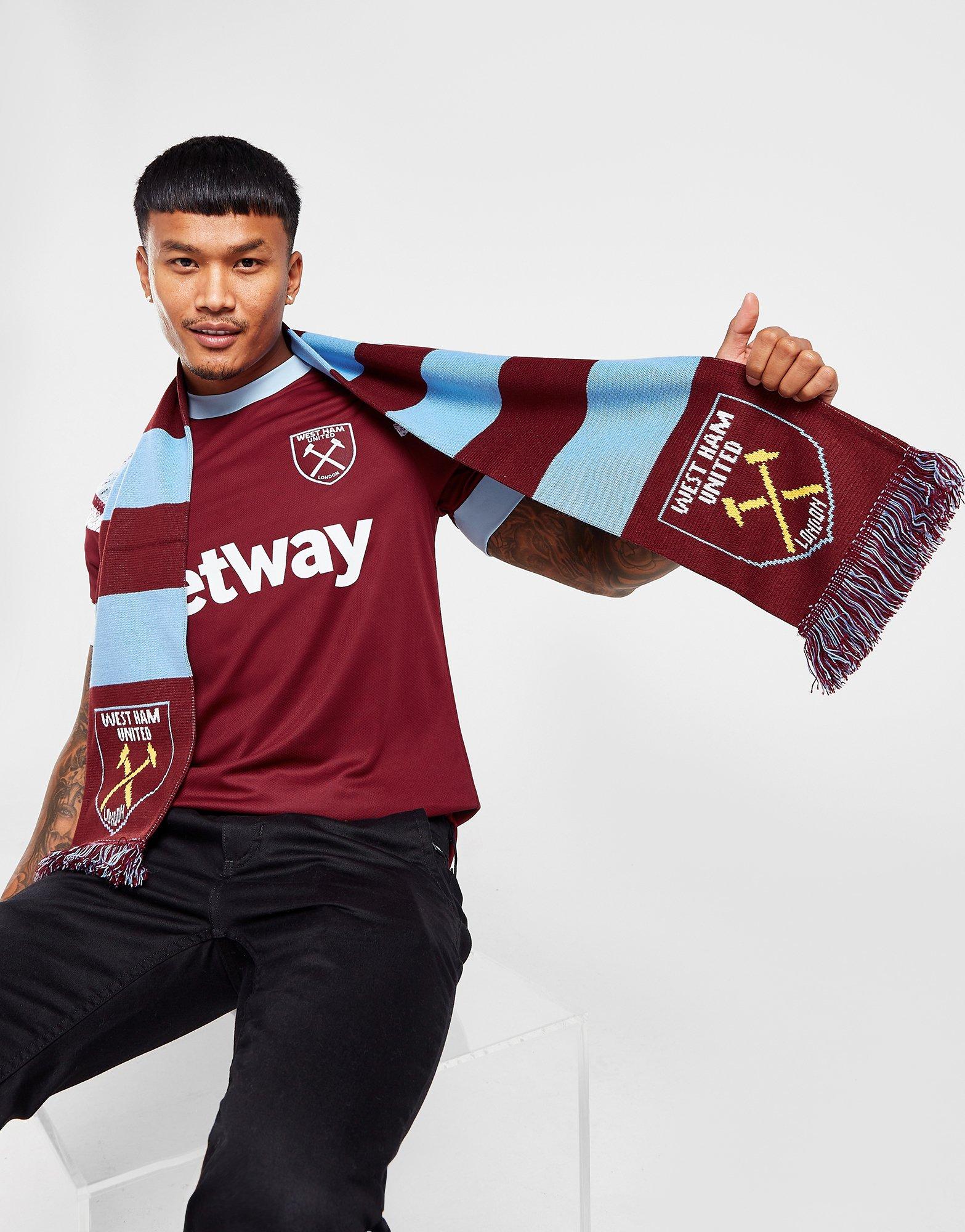 Official Team West Ham United Fc Sjaal- Jd Sports Nederland