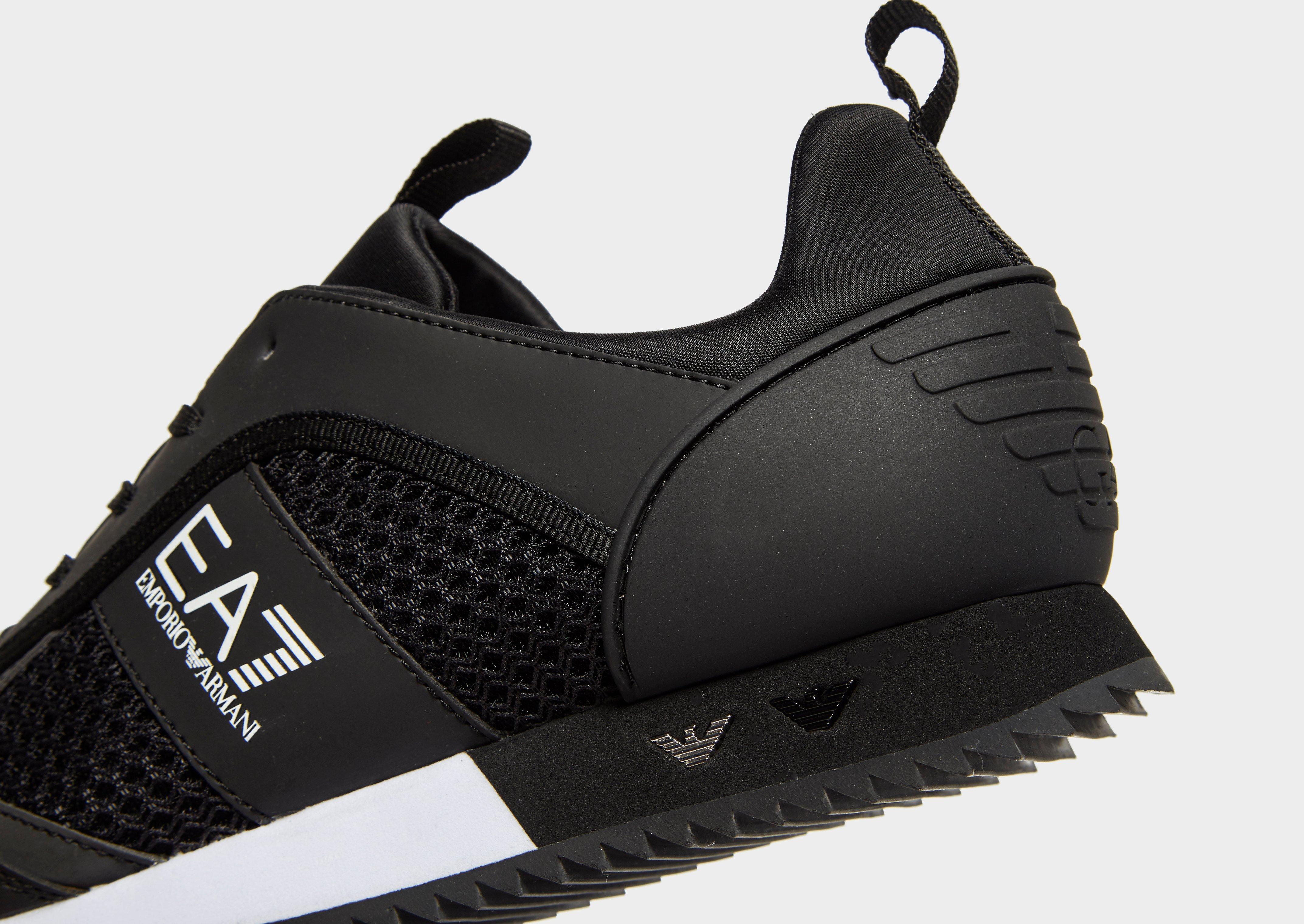 Shoppa Emporio Armani Ea7 Mesh Run Herr I En Black Färg