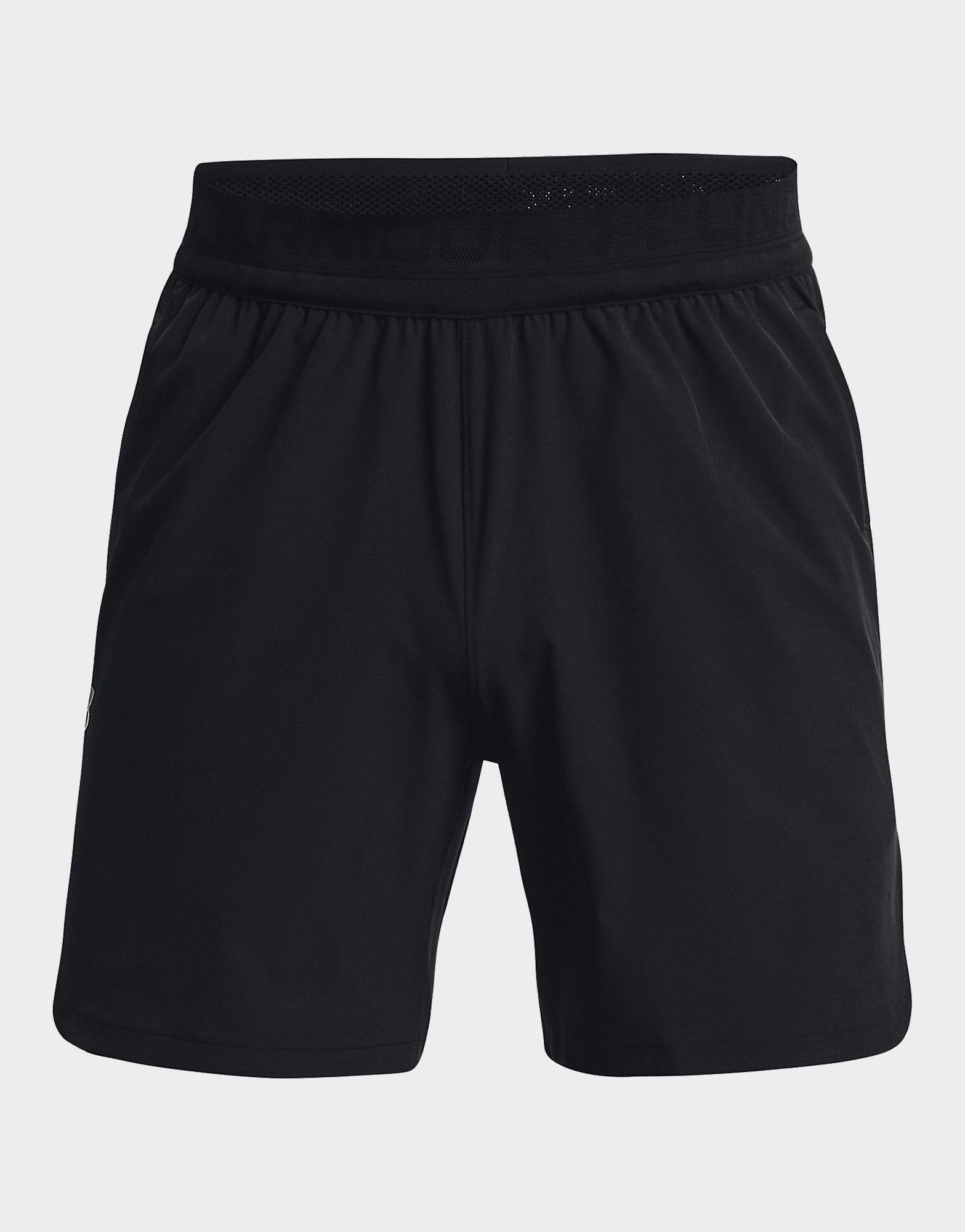 Black Under Armour Shorts UA Peak Woven Shorts JD Sports UK