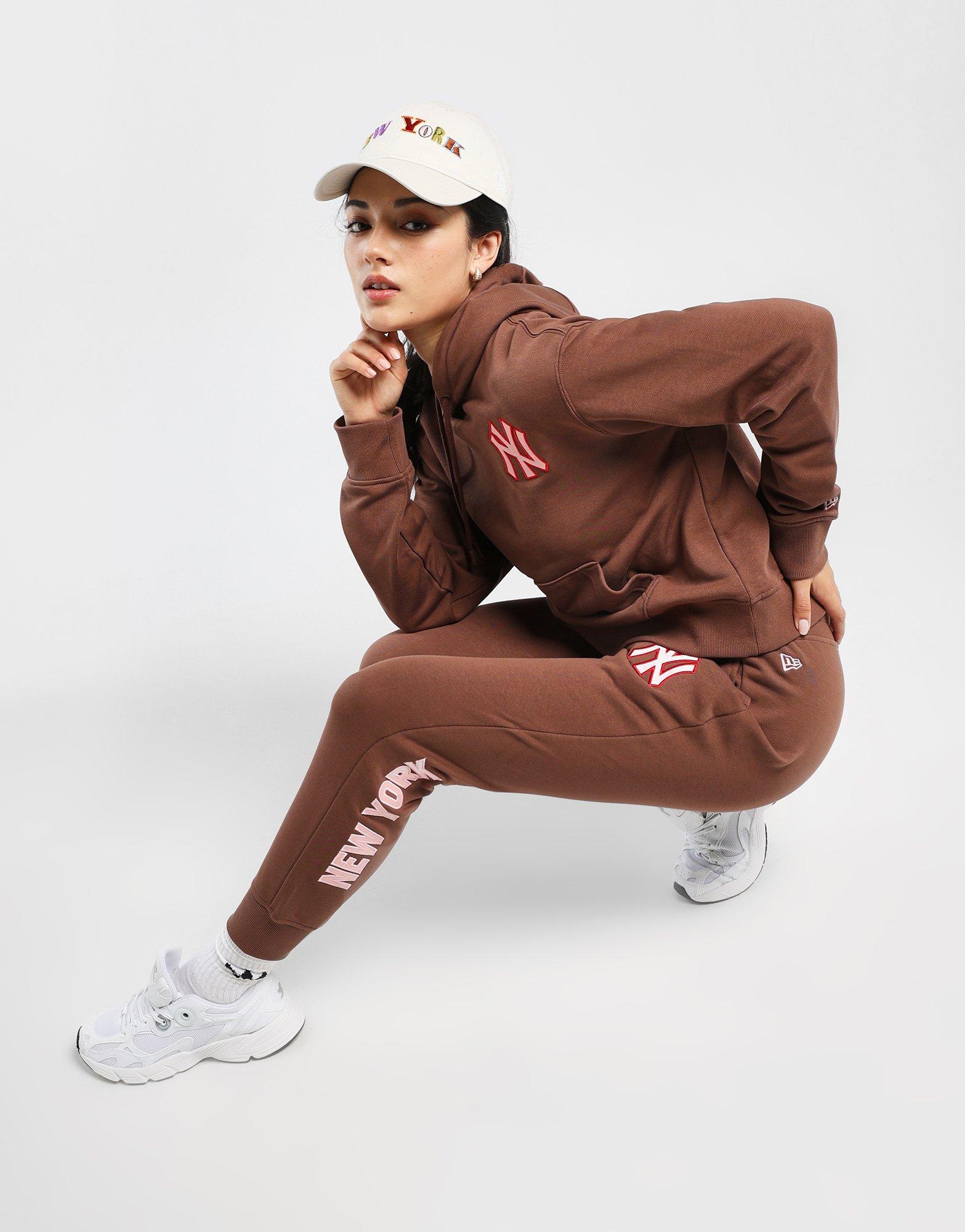 Brown New Era MLB NY Yankees Sweatpants Women's JD Sports Singapore