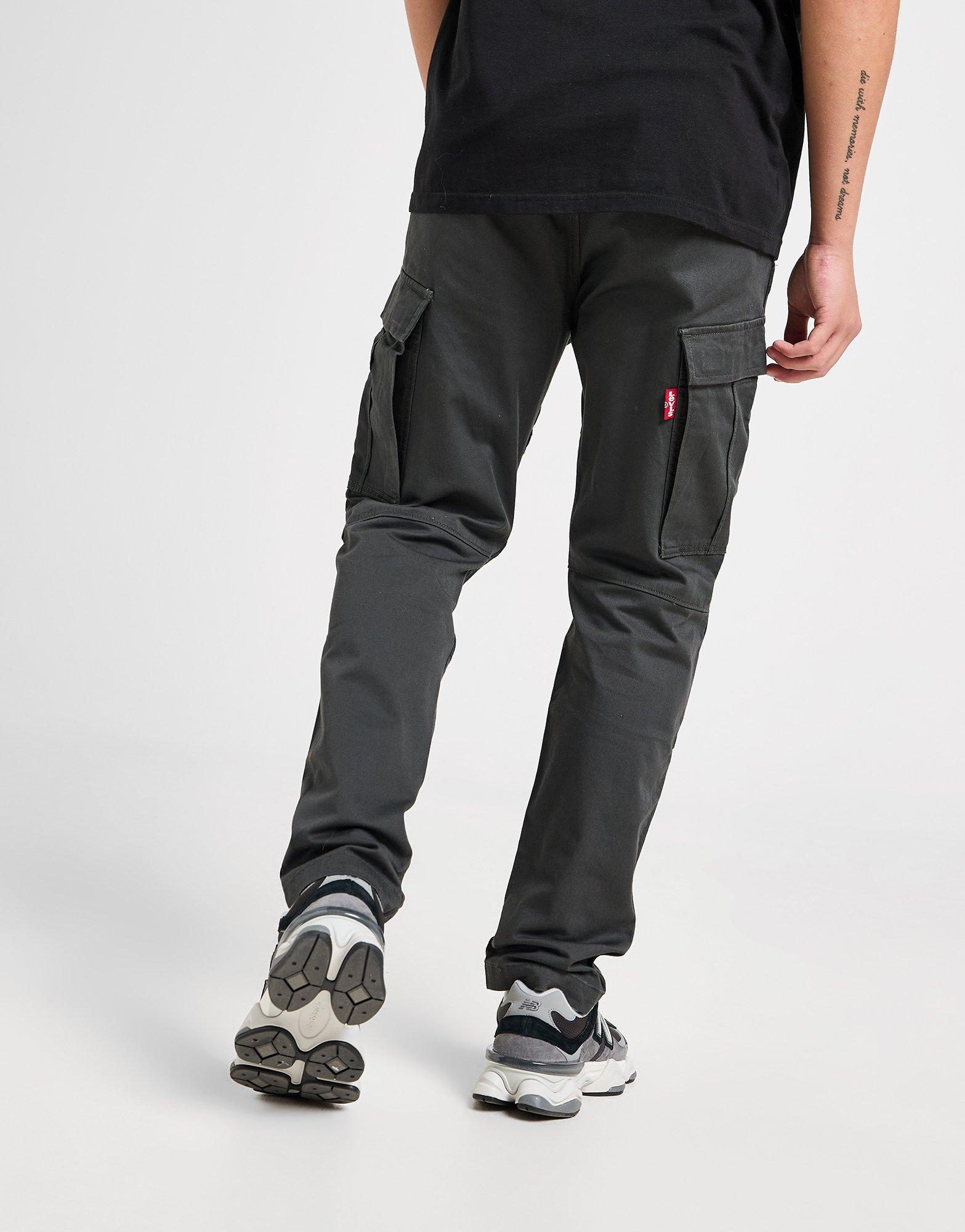 Black Levi's LoBall Cargo Pants JD Sports UK
