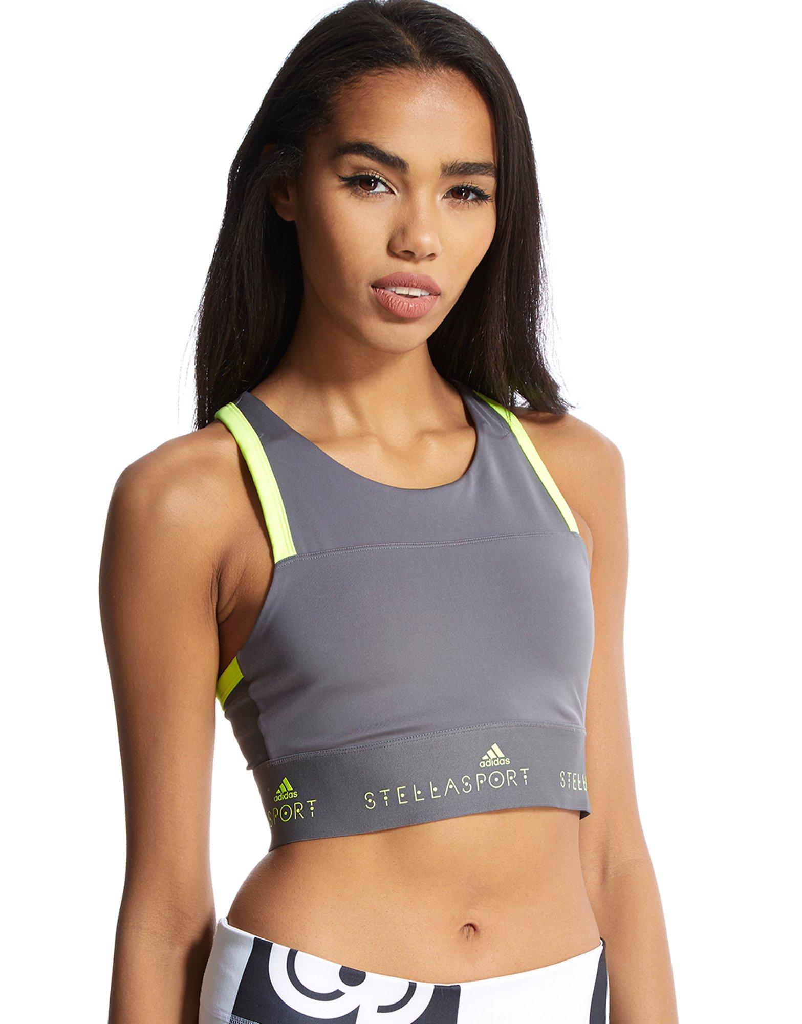 Grå adidas Stellasport Bra JD Sports Sveirge