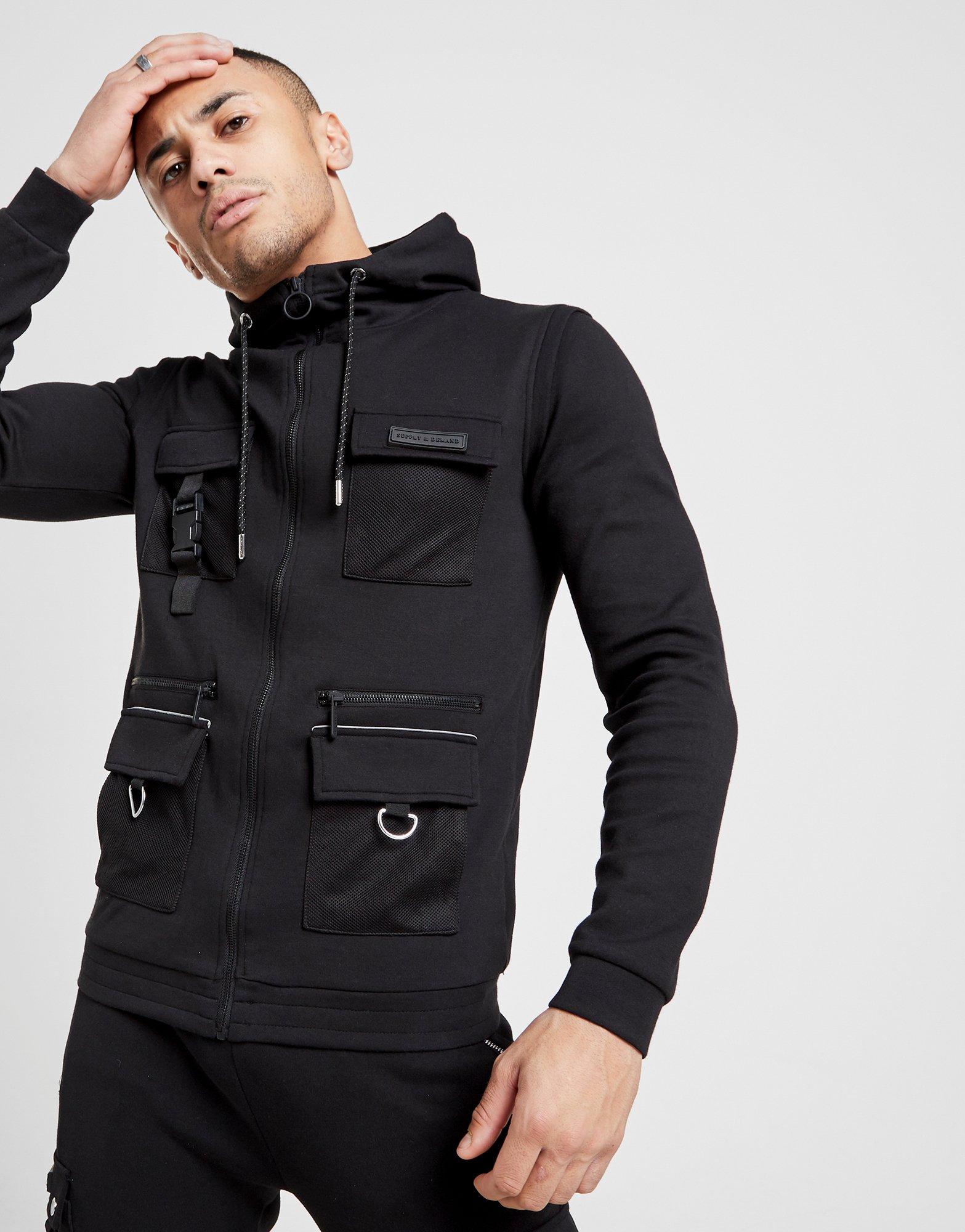 Acheter Noir Supply & Demand Sweat à capuche Alpha Homme JD Sports