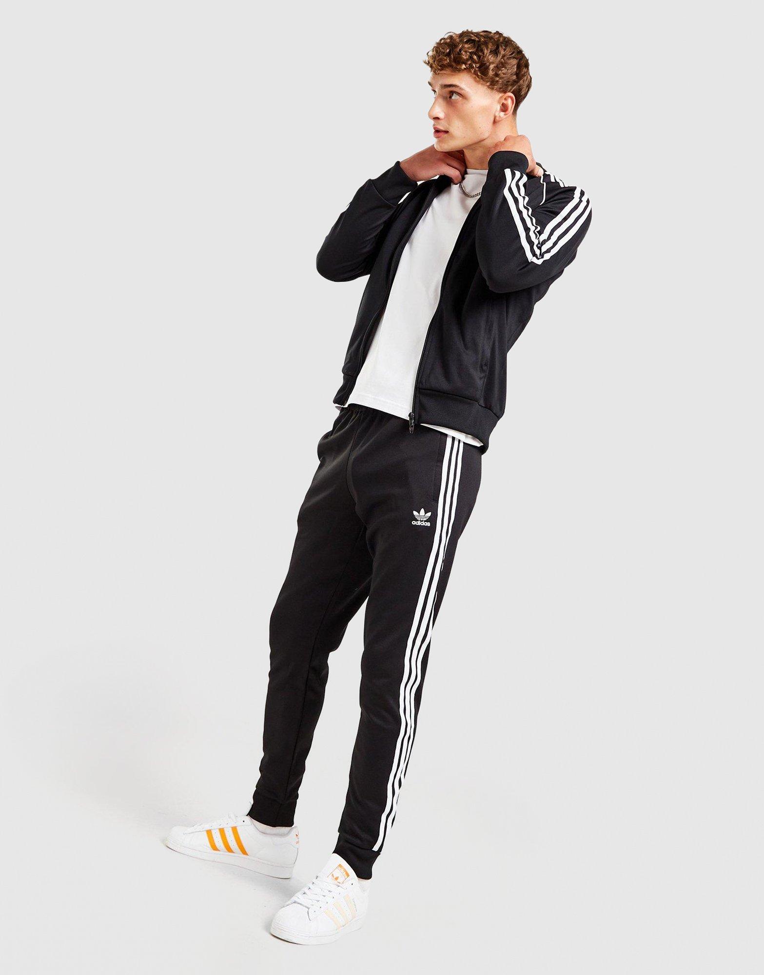 adidas Originals SST Track Pants in Nero JD Sports