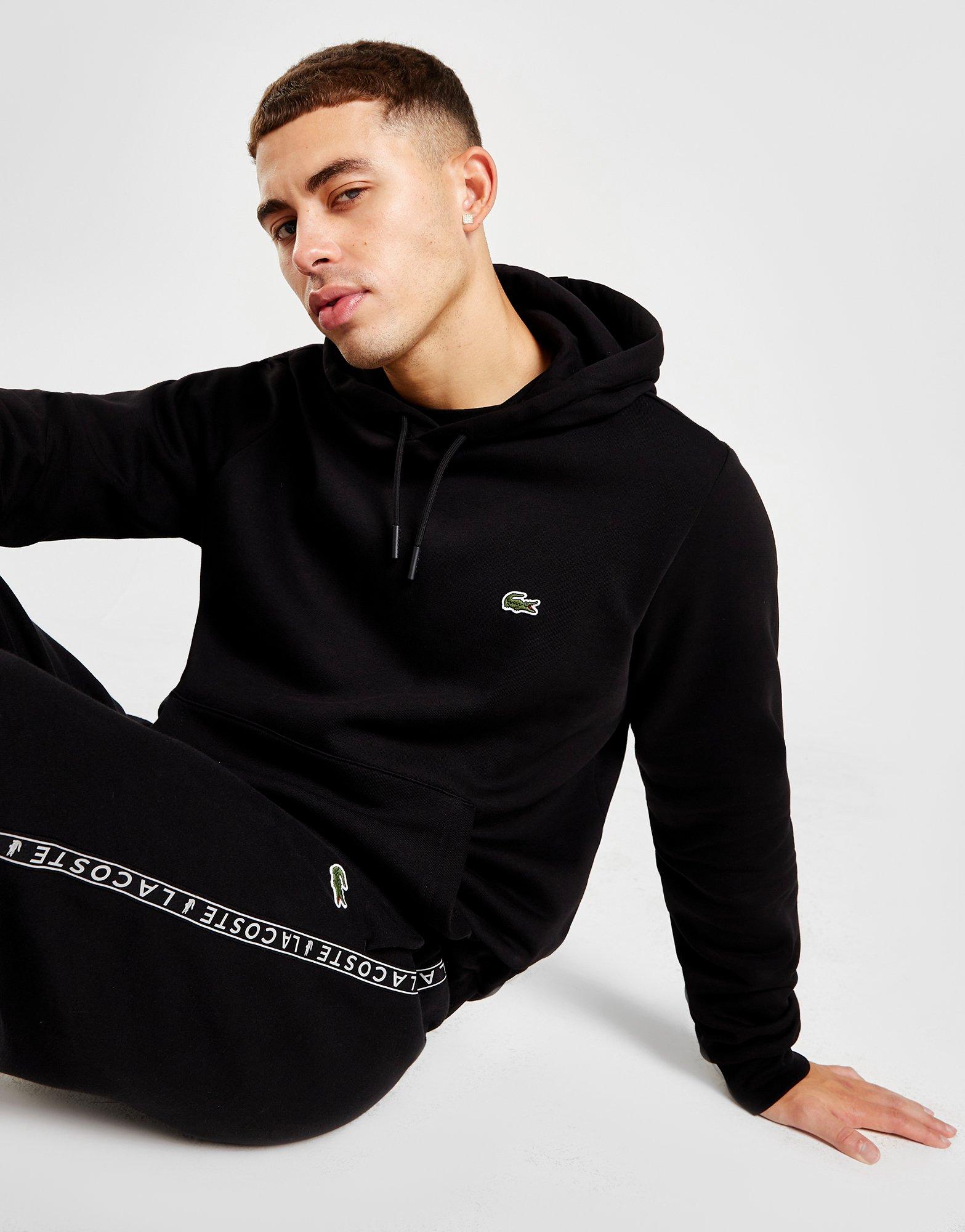 Zwart Lacoste Core Overhead Hoodie Heren- Jd Sports Nederland