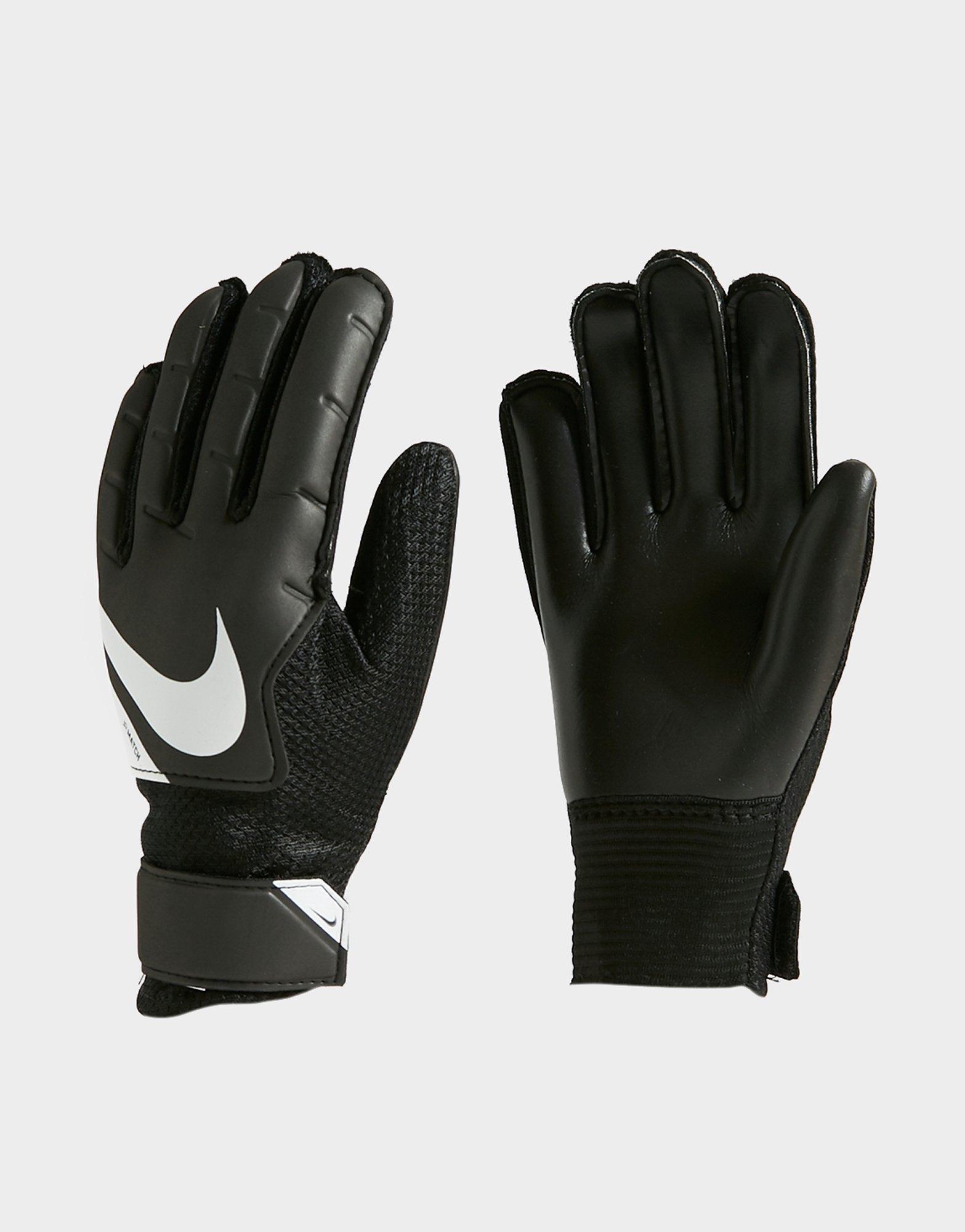 Black Nike Match 20 Goalkeeper Gloves Junior JD Sports NZ