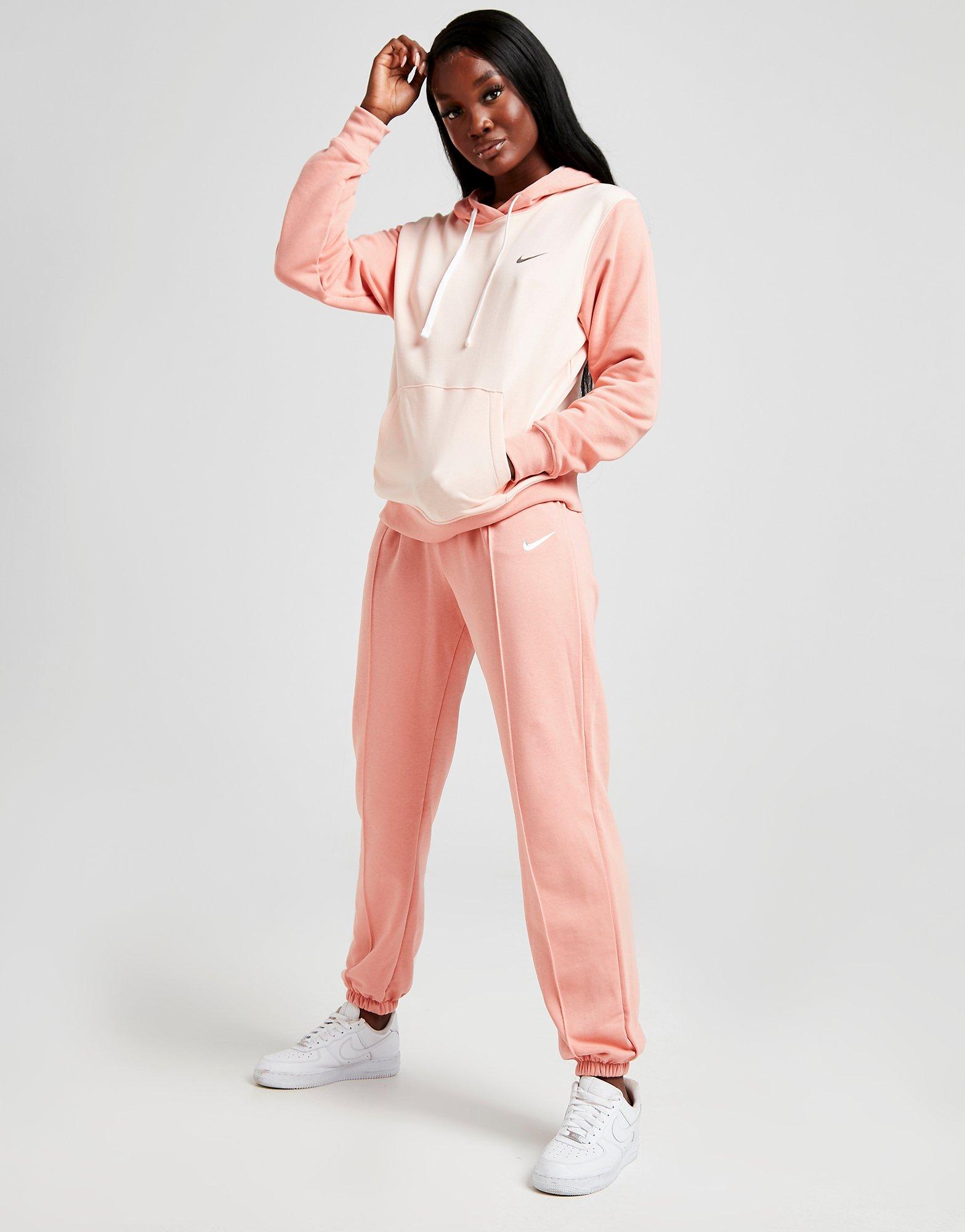 Nike Swoosh Pantaloni della tuta Donna in Rosa JD Sports
