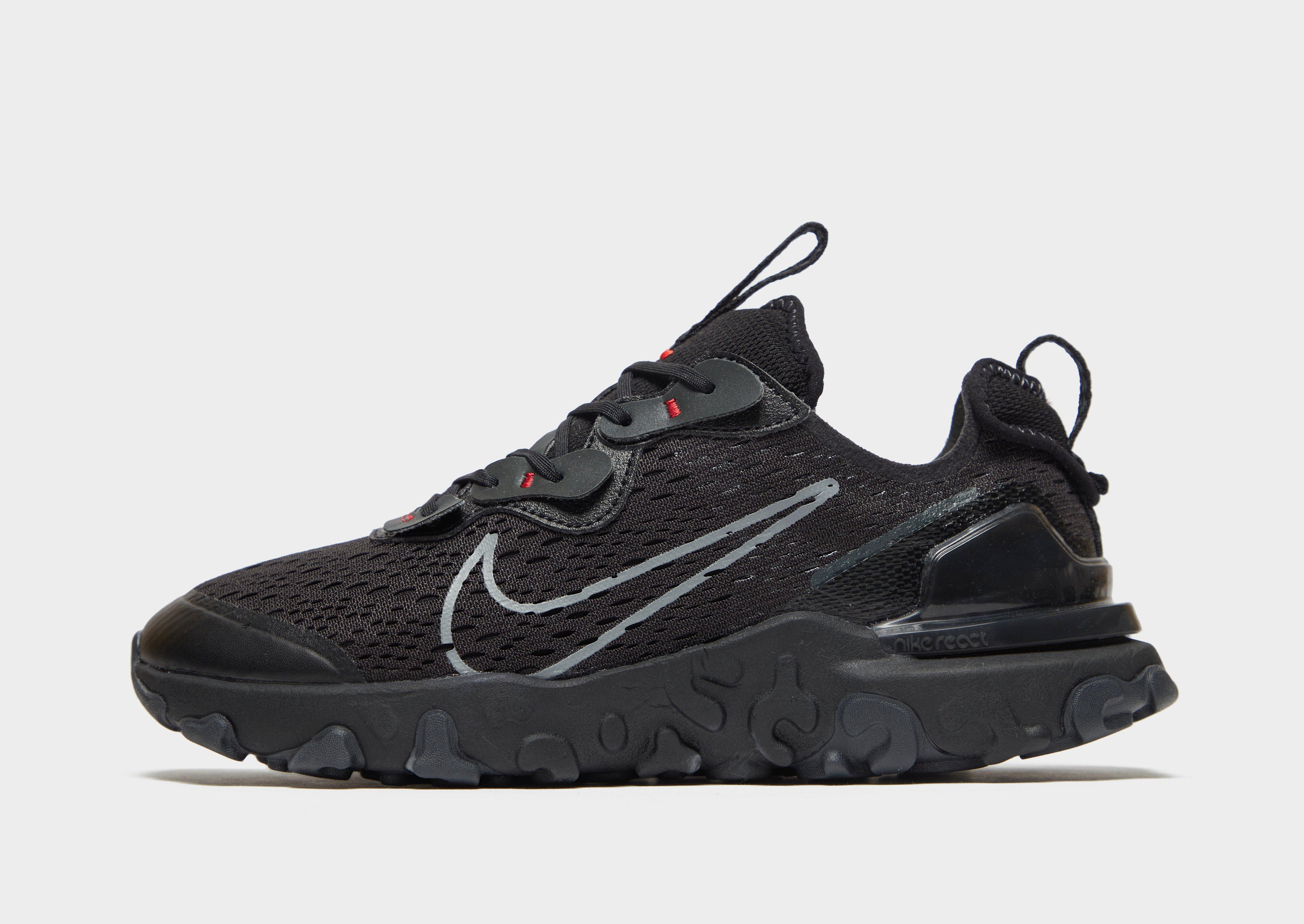 Black Nike React Vision Junior JD Sports Global
