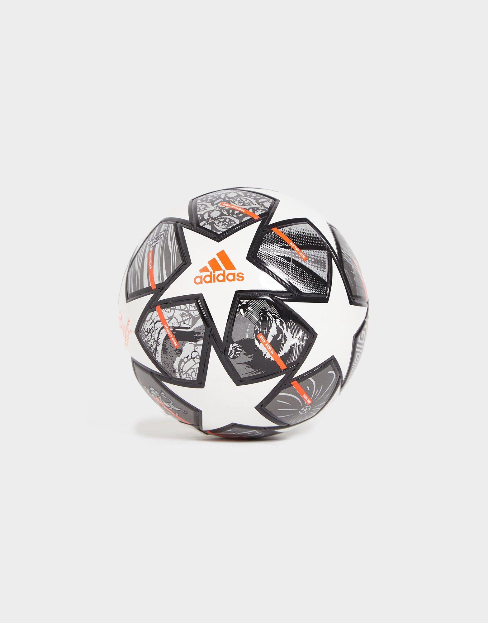adidas Champions League 2021 Finale Mini Pallone in Grigio JD Sports