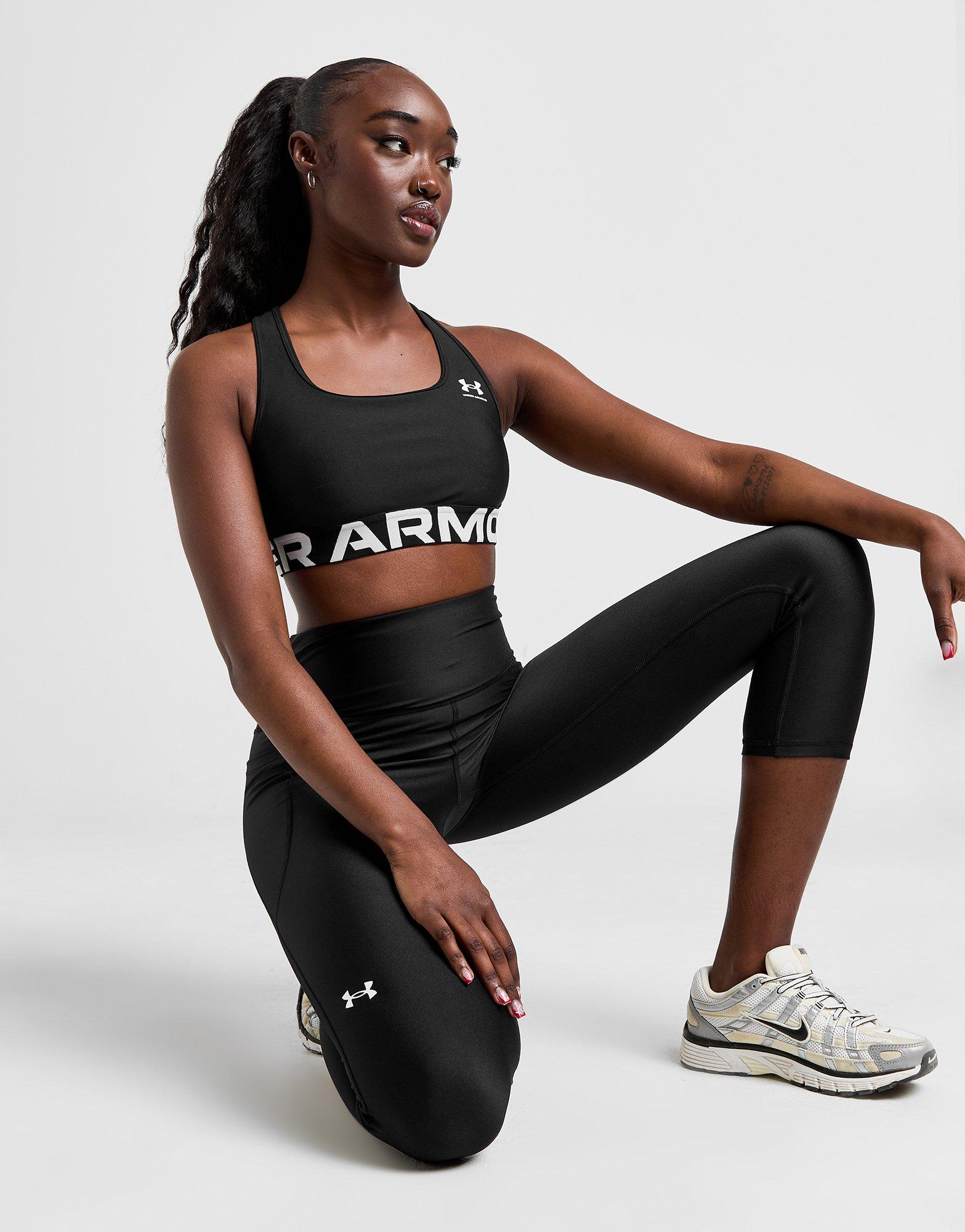 Black Under Armour Capri Tights JD Sports UK