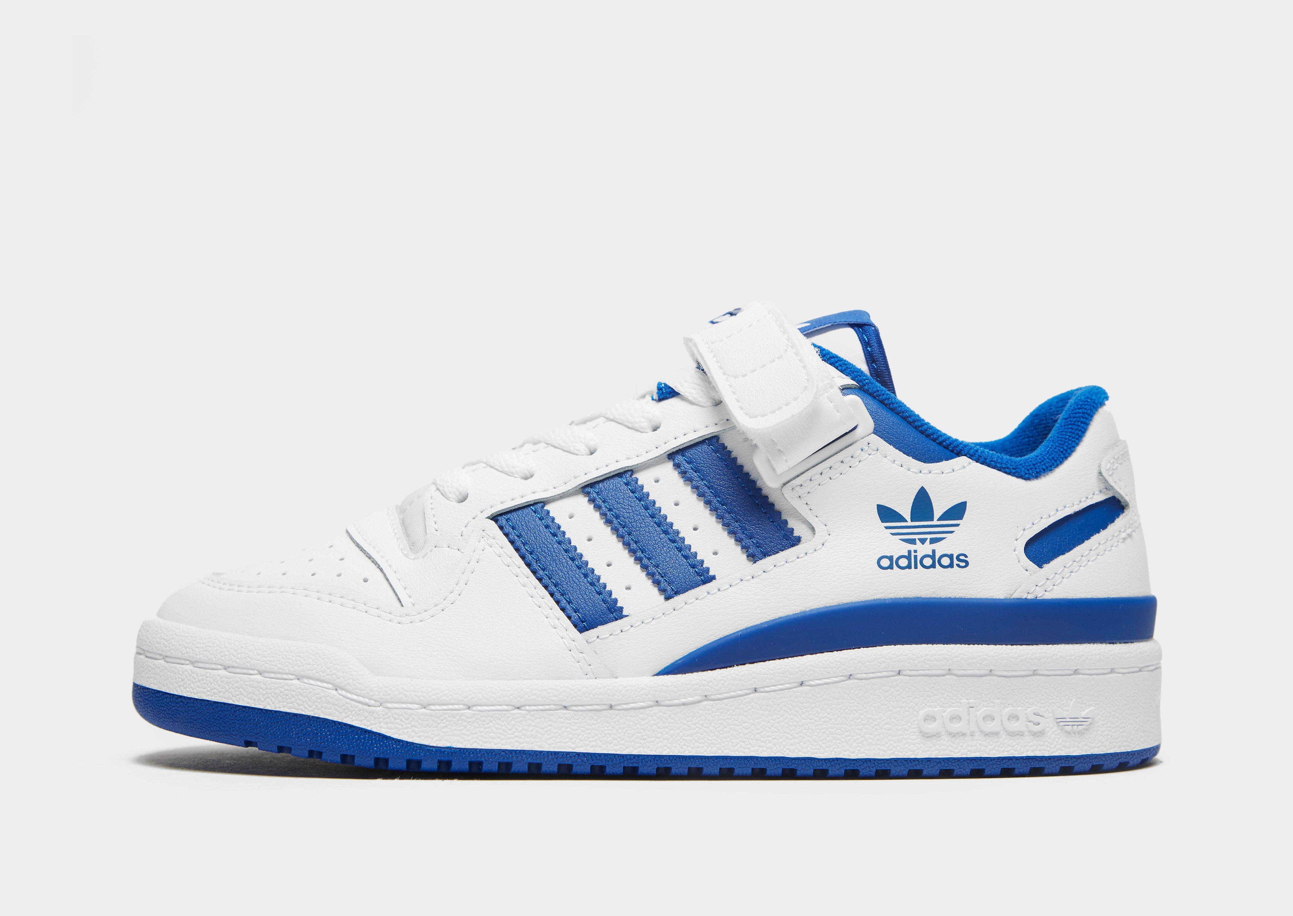 White adidas Originals Forum Low Junior JD Sports