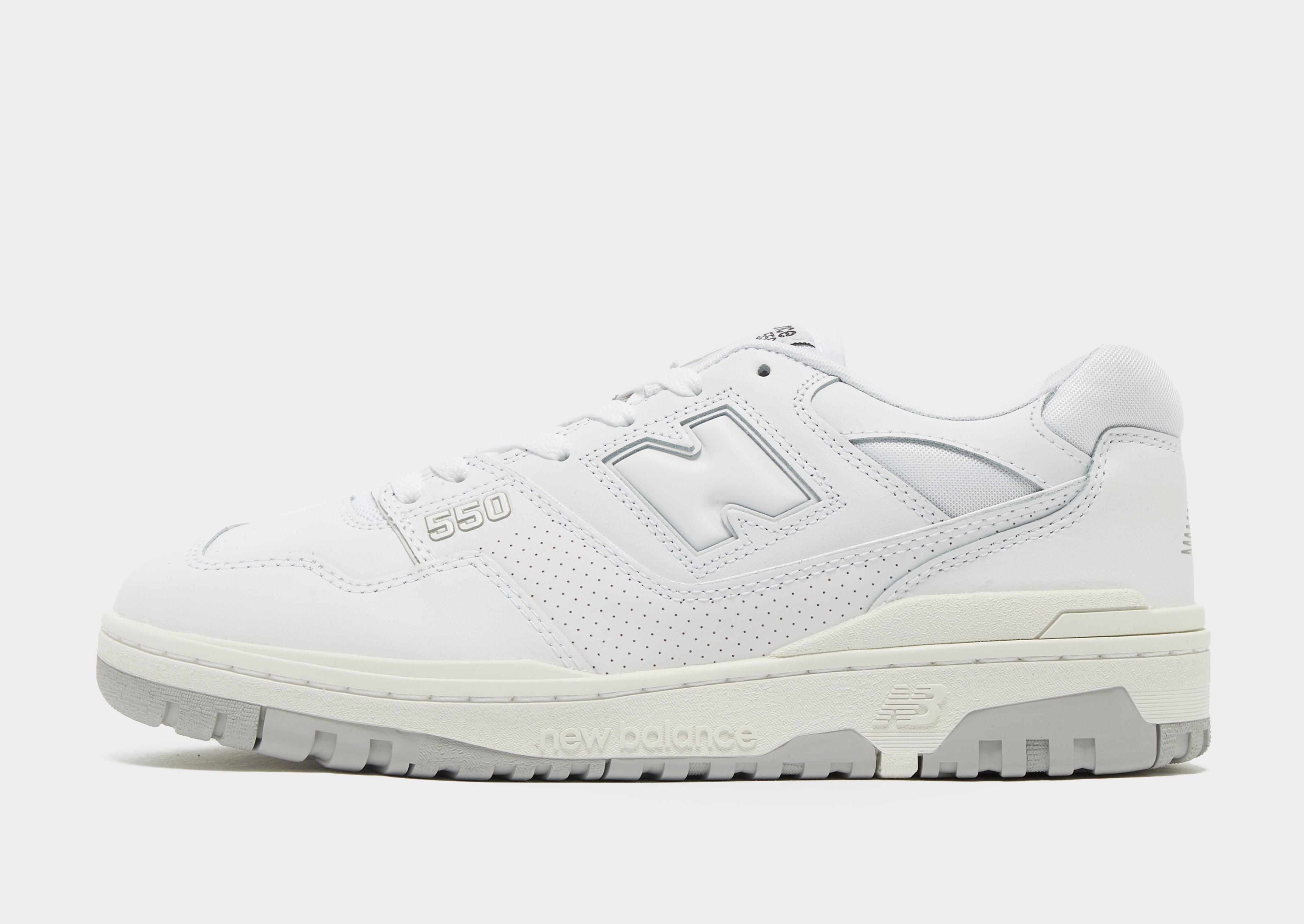 White New Balance 550 JD Sports UK