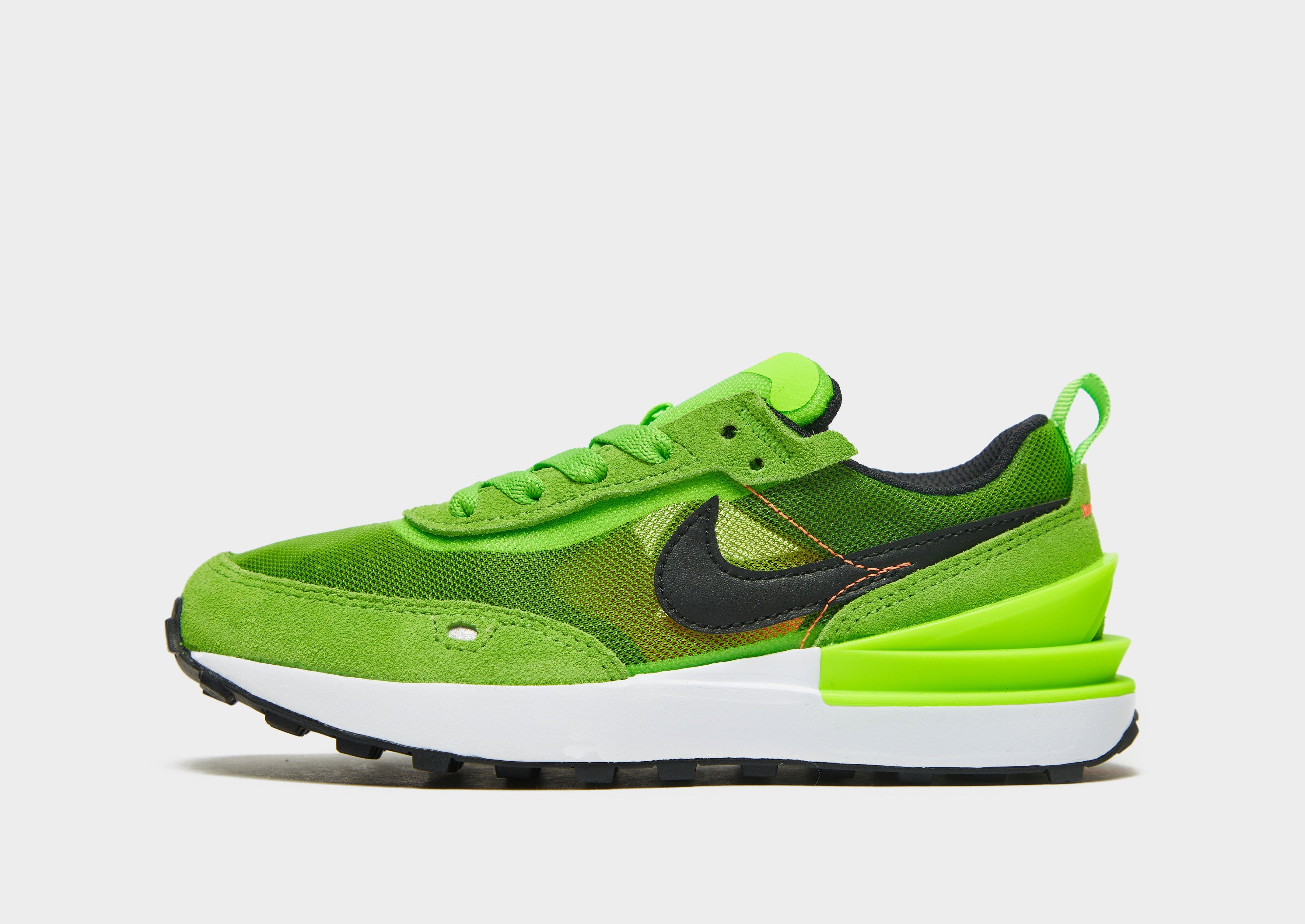 Shoppa Nike Waffle One Barn i en Grön färg