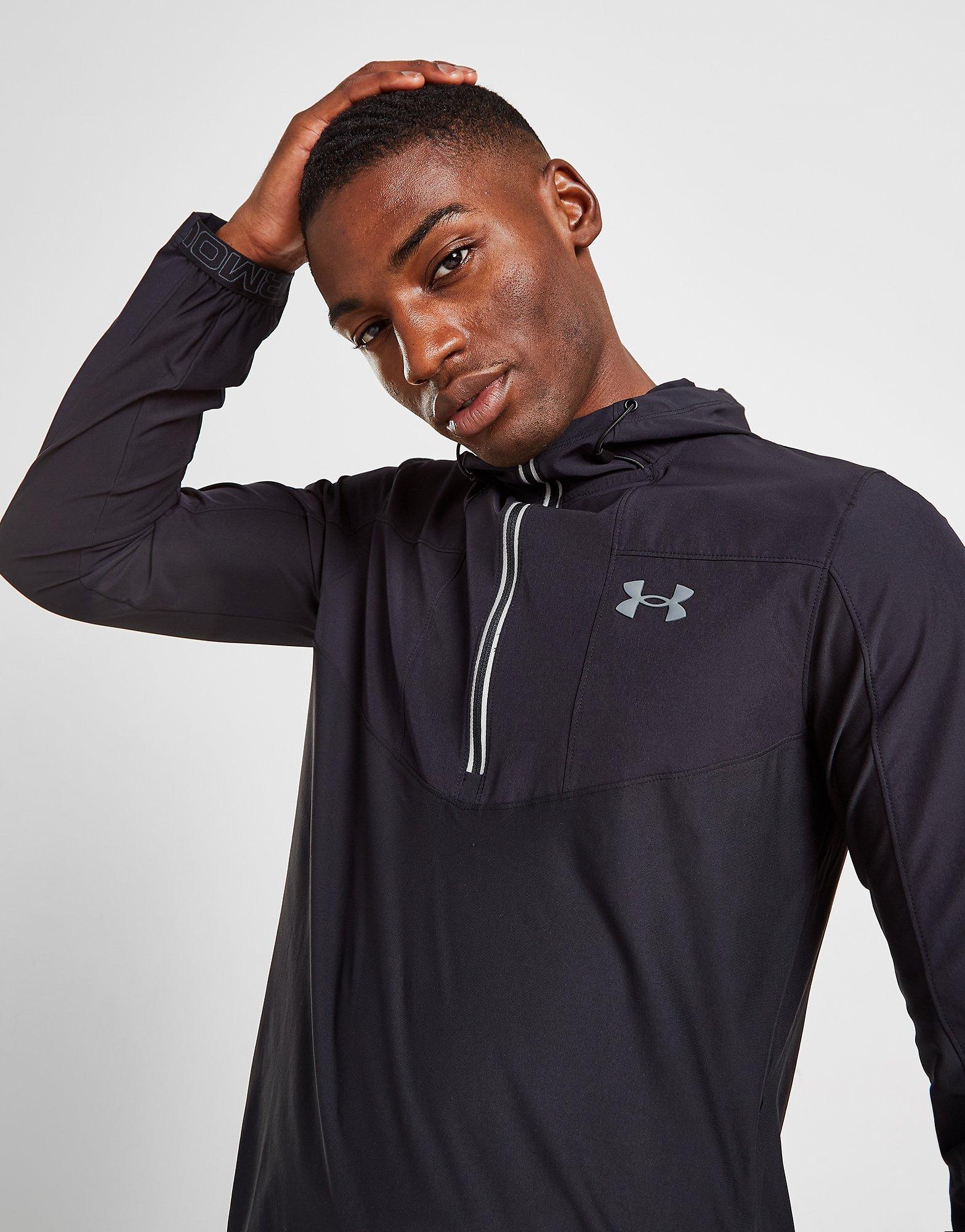 Black Under Armour Vanish 1/2 Zip Hoodie | Jd Sports Global