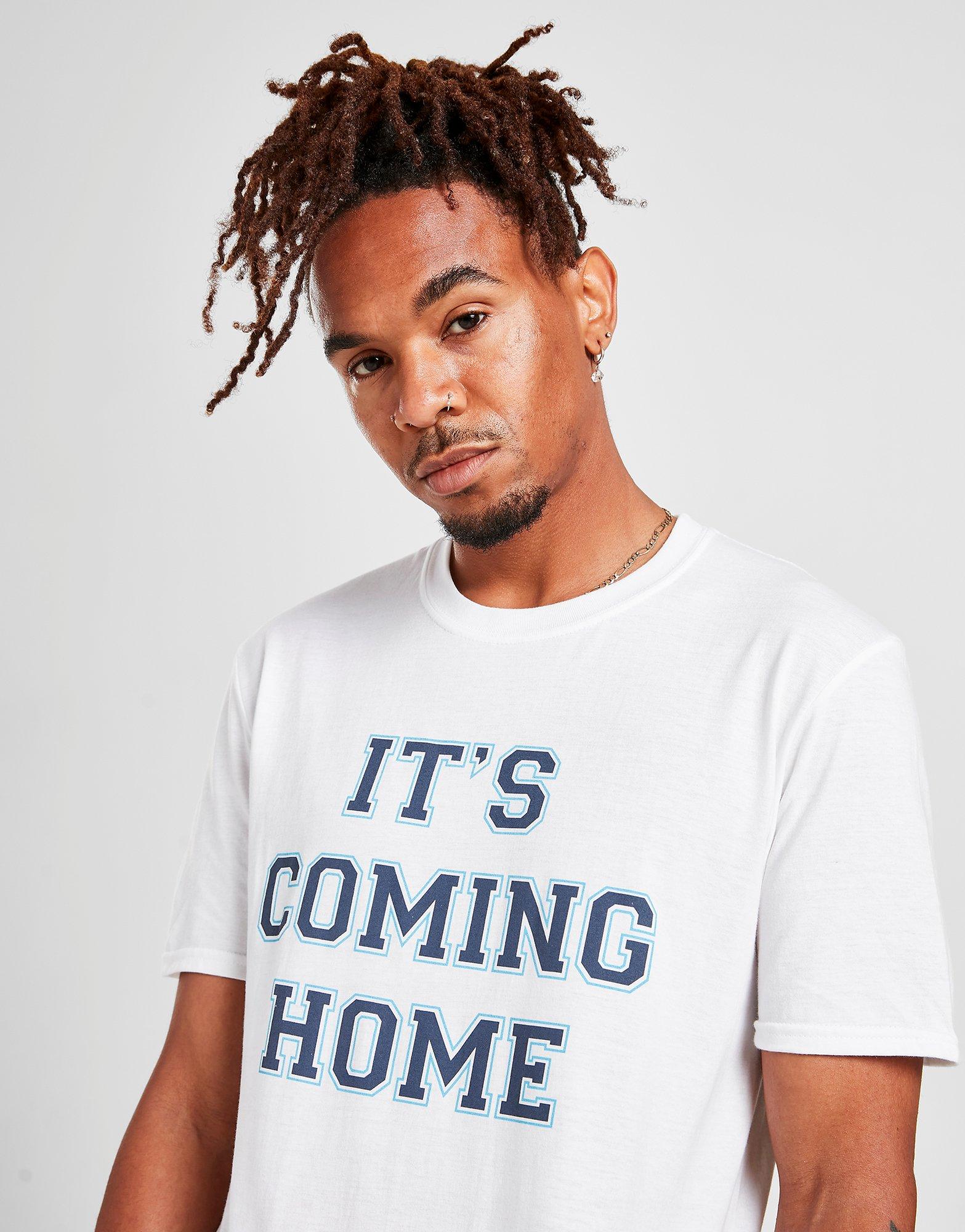 White JD England 'It's Coming Home' TShirt JD Sports UK