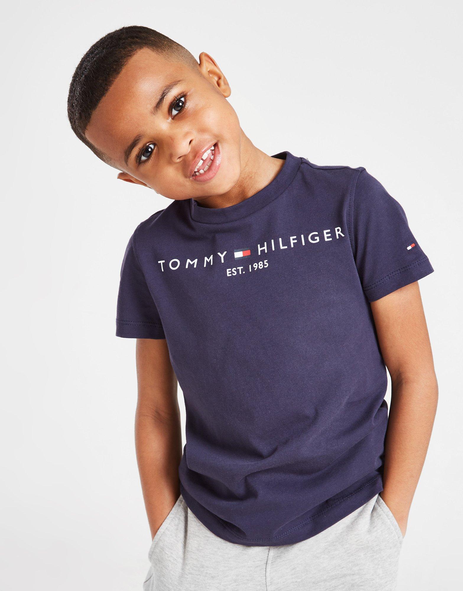 Blue Tommy Hilfiger Essential T-Shirt Children | Jd Sports Global