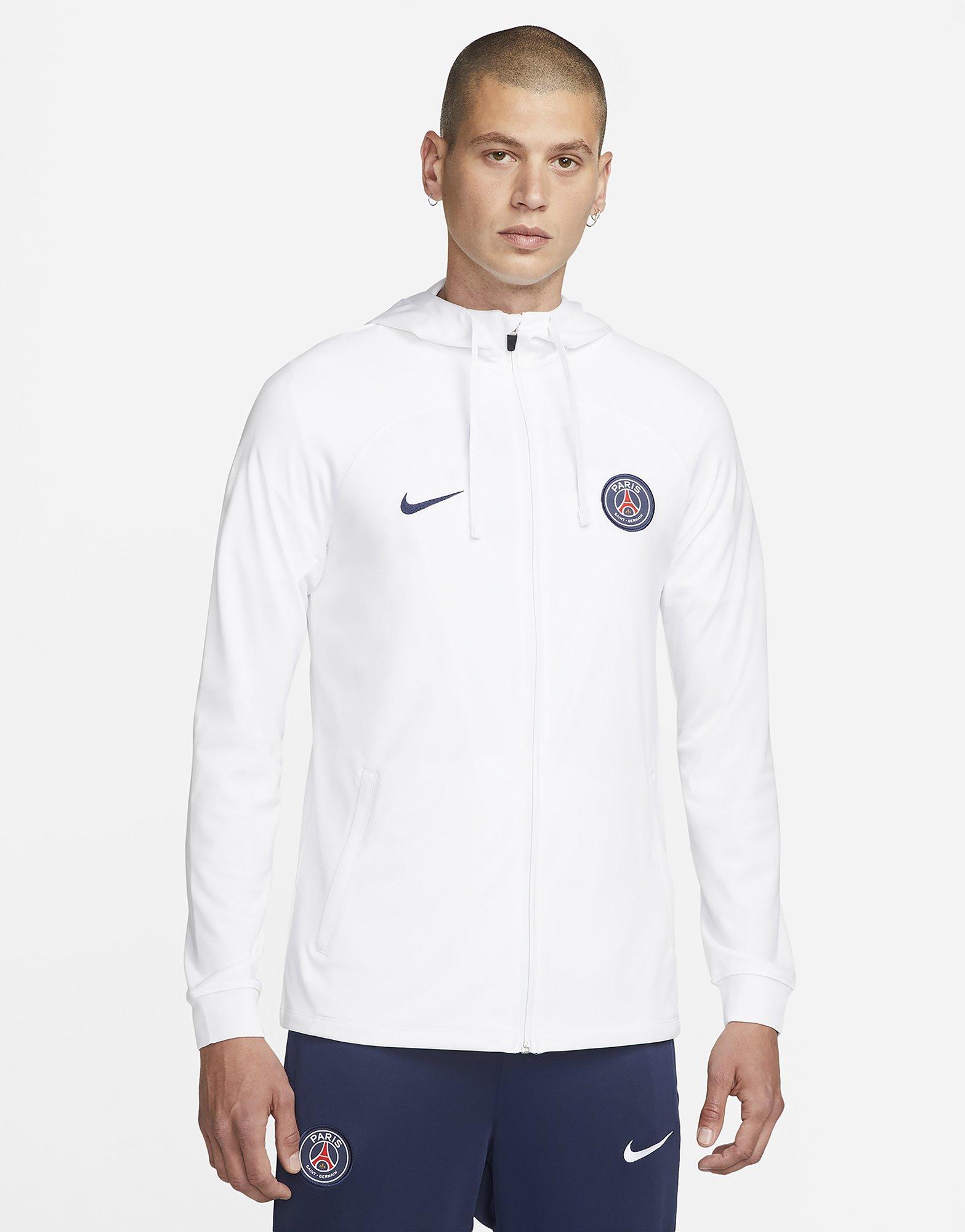 White Nike Paris Saint Germain Strike Hooded Tracksuit | Jd Sports Uk