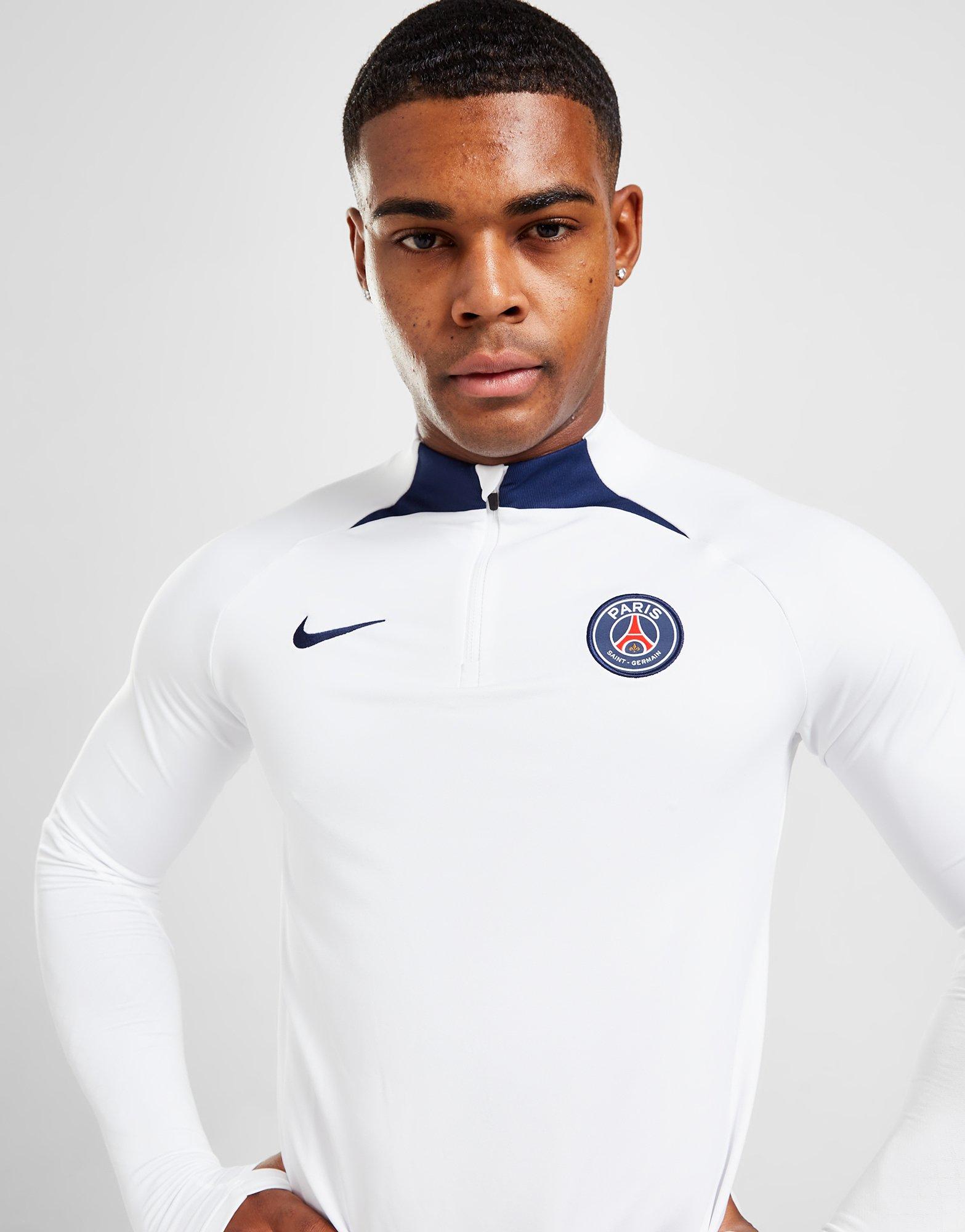 Buy White Jordan Paris Saint Germain Strike Drill Top