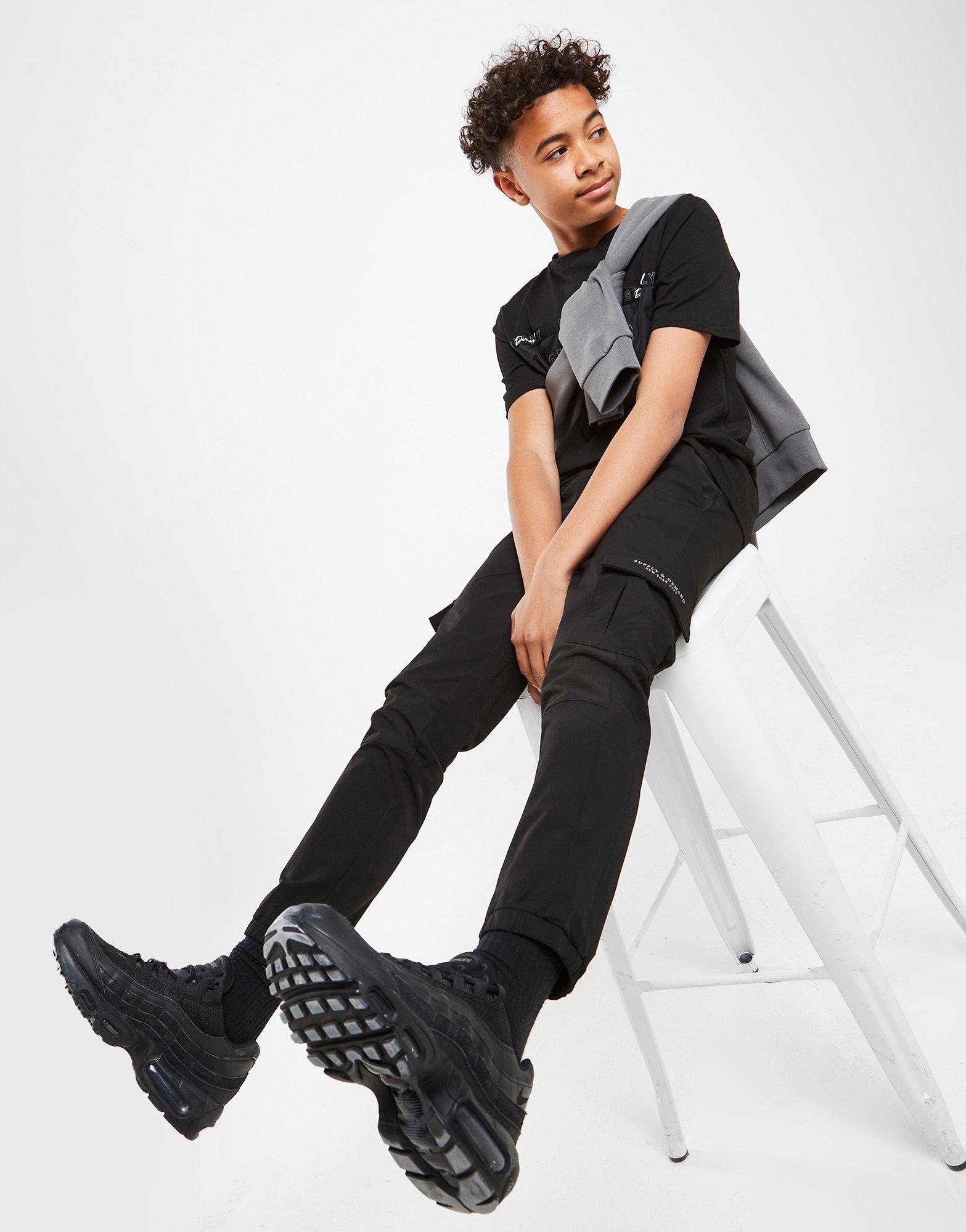 Supply Demand Spark Woven Cargo Track Pants