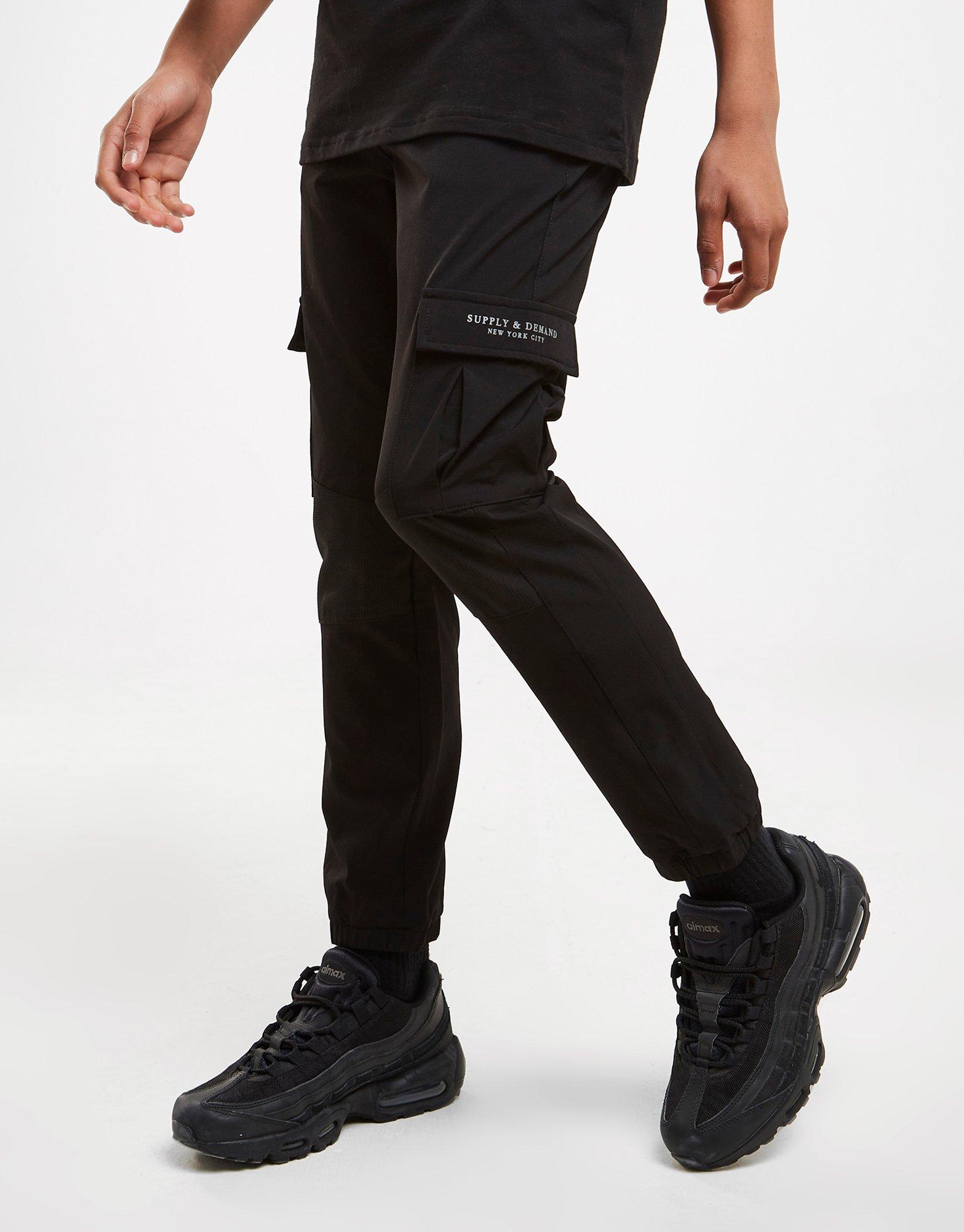 Supply Demand Spark Woven Cargo Track Pants