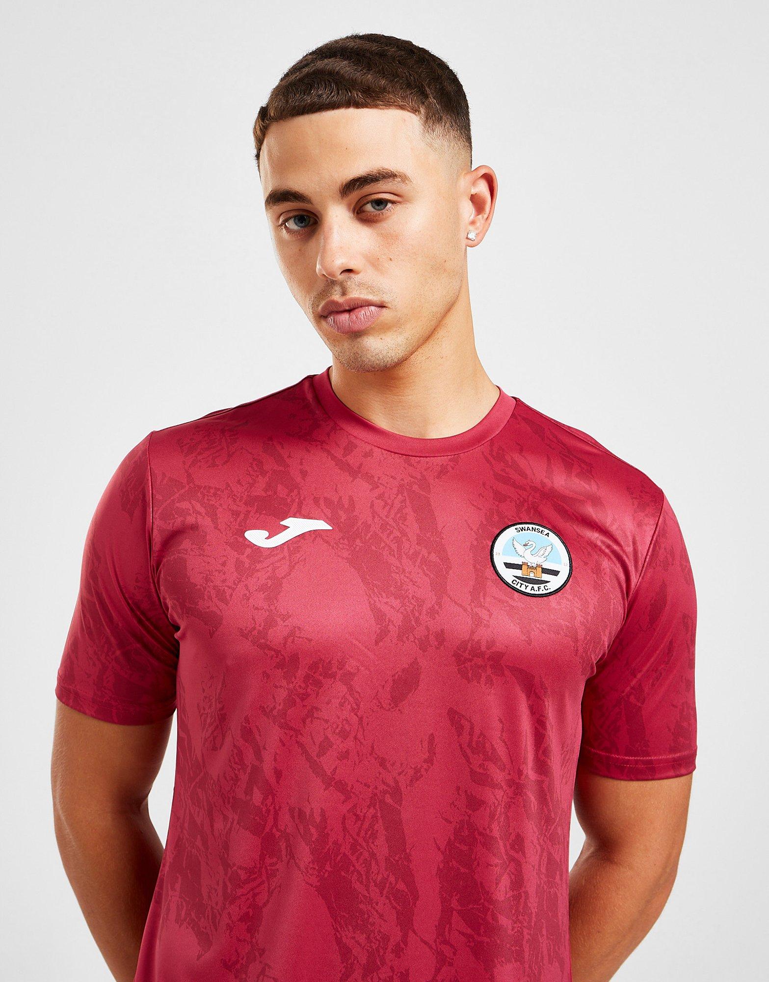 Red Joma Swansea City FC Warm Up Shirt JD Sports NZ